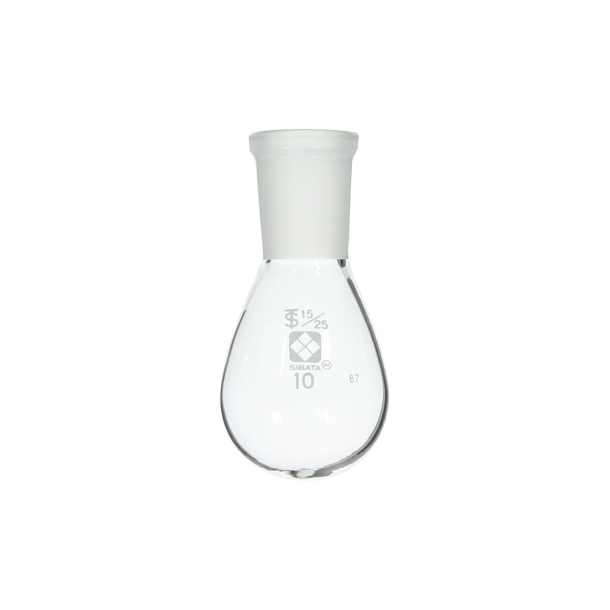 柴田科学共通滑动形烧瓶10mL15/25