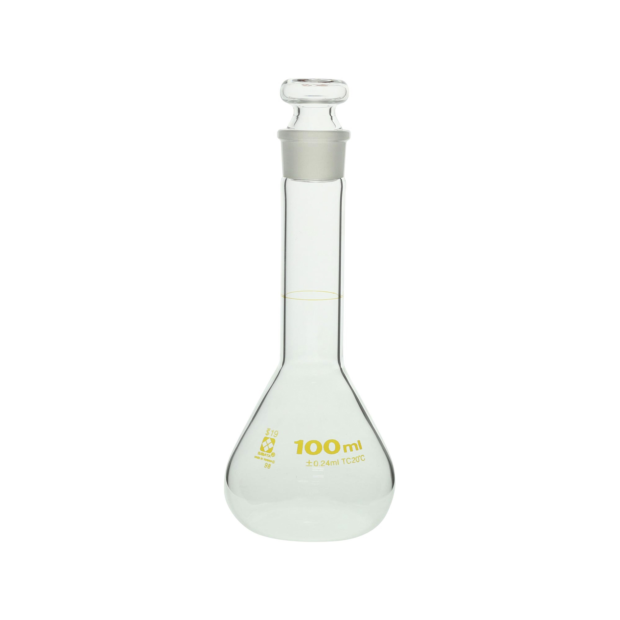柴田科学雌烧瓶短形100mL