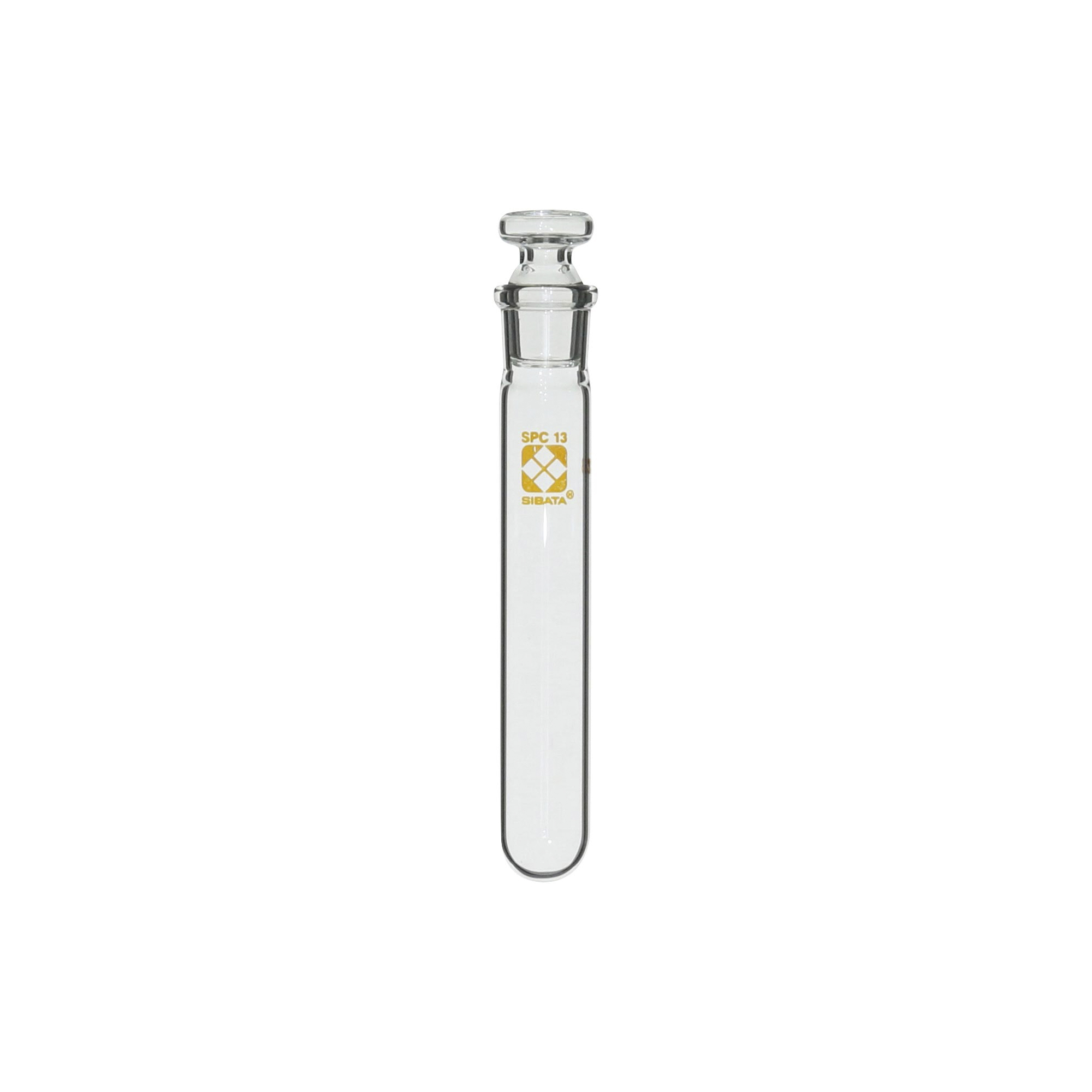 柴田科学SPC共栓离心沉淀管圆底形无平栓刻度10mL