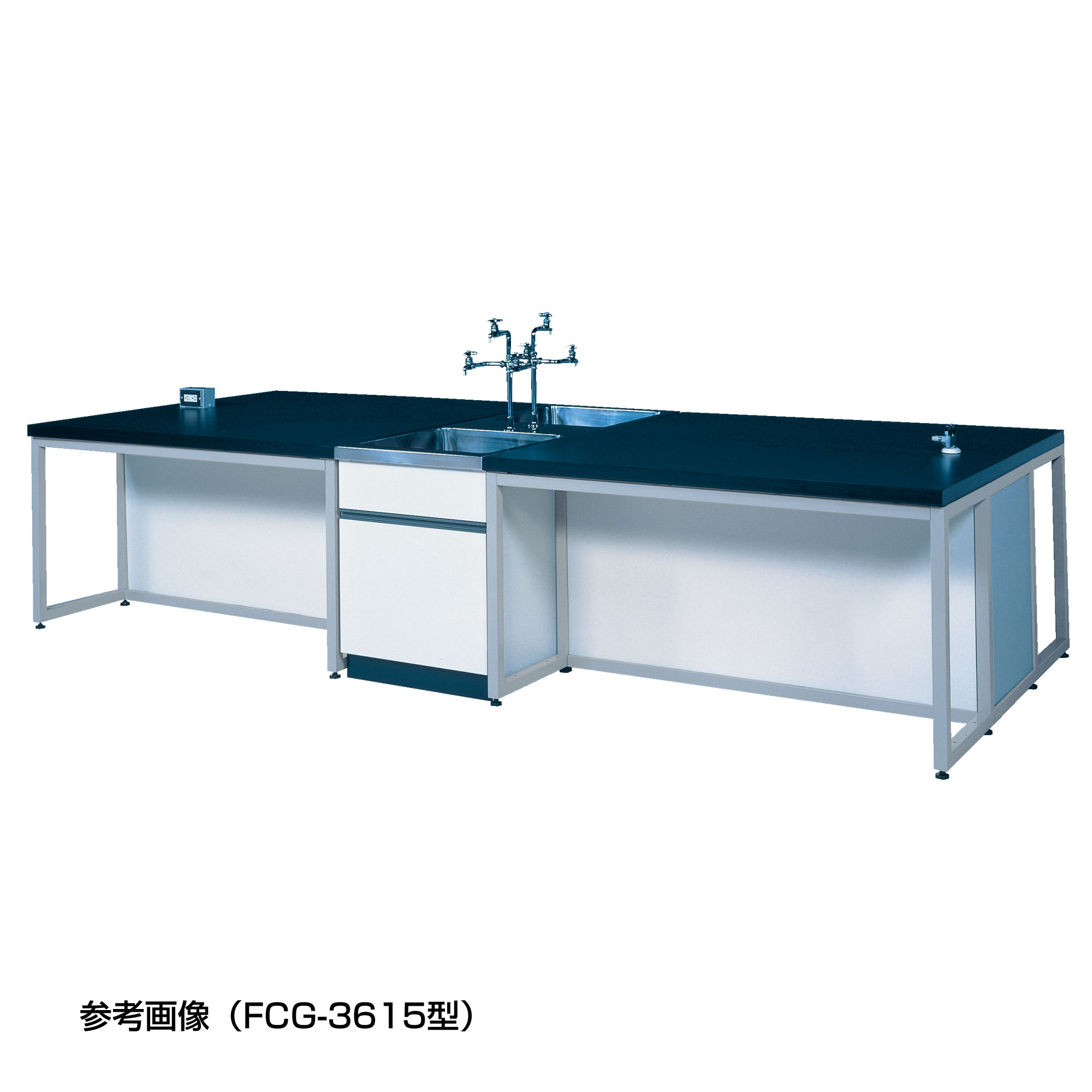 柴田科学中央实验台钢框架制（中央流台付）FCG-2415型