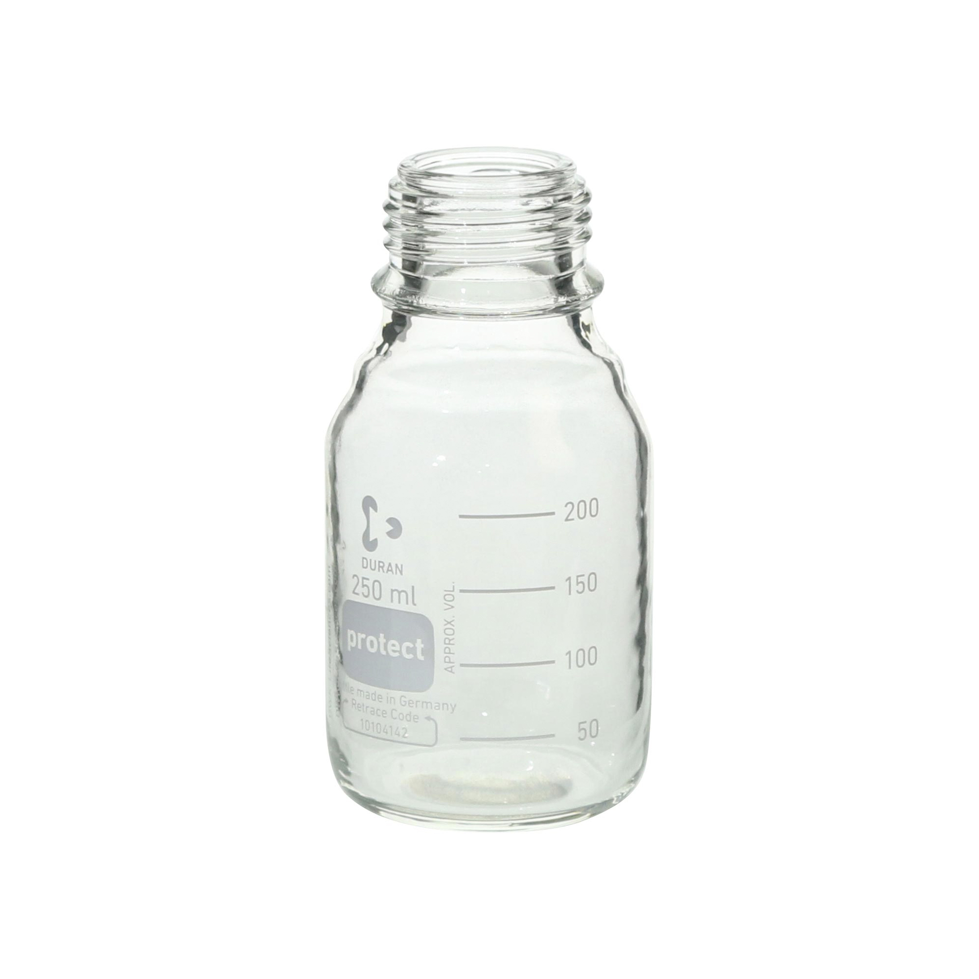 柴田科学螺纹口瓶仅安全涂层瓶250mL