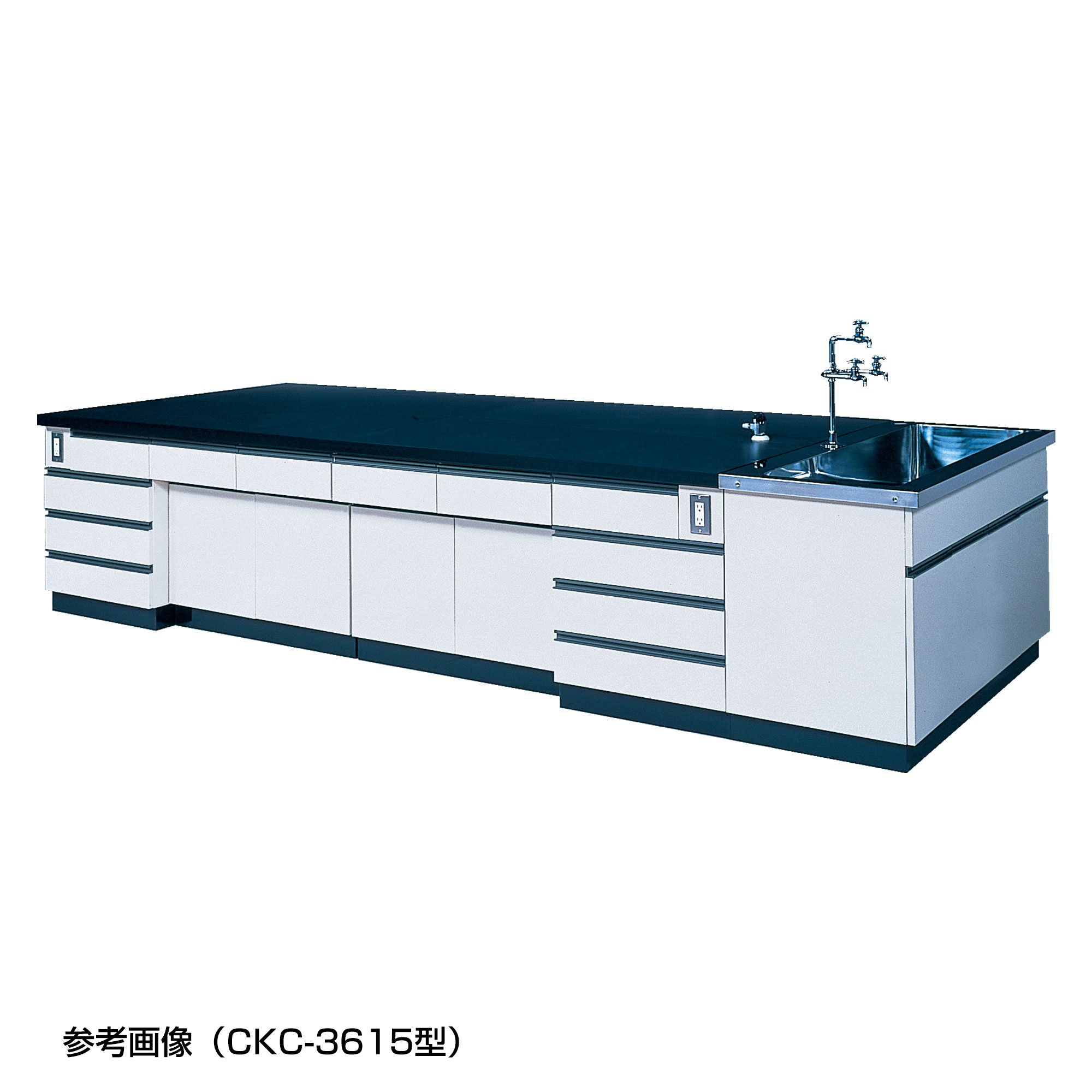 柴田科学中央实验台（侧面流台付）CKC-3612型