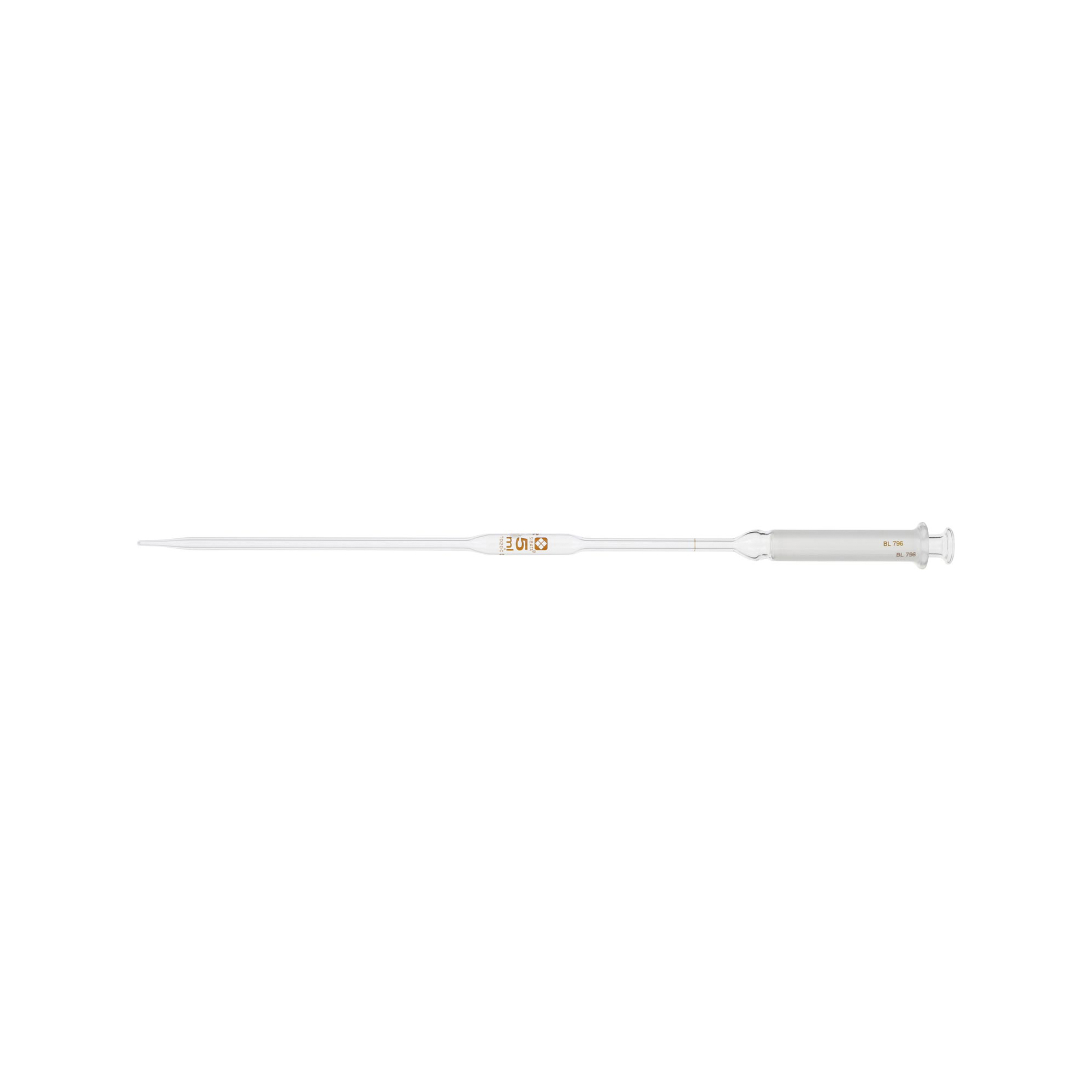 柴田科学毒药移液管穴移液管形5mL