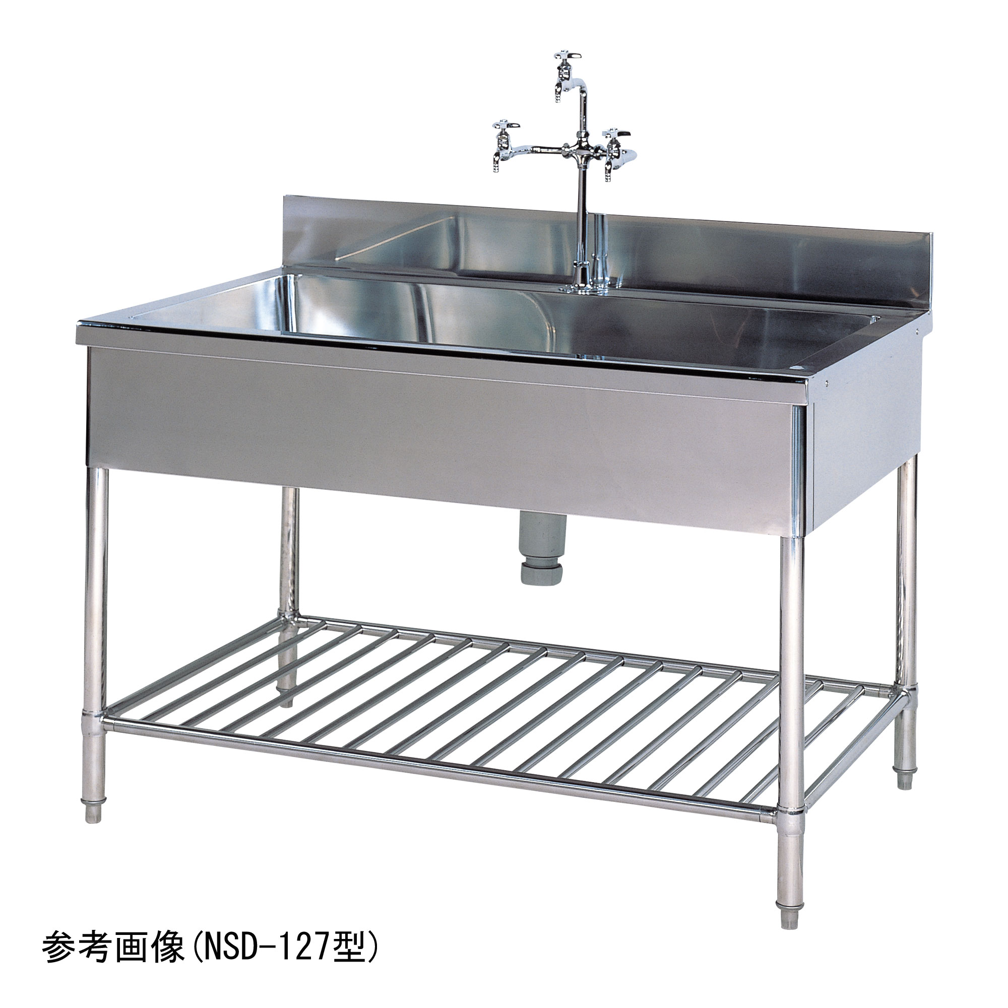 柴田科学流台（大型水槽・3方口化学水龙头付）NSD-097型