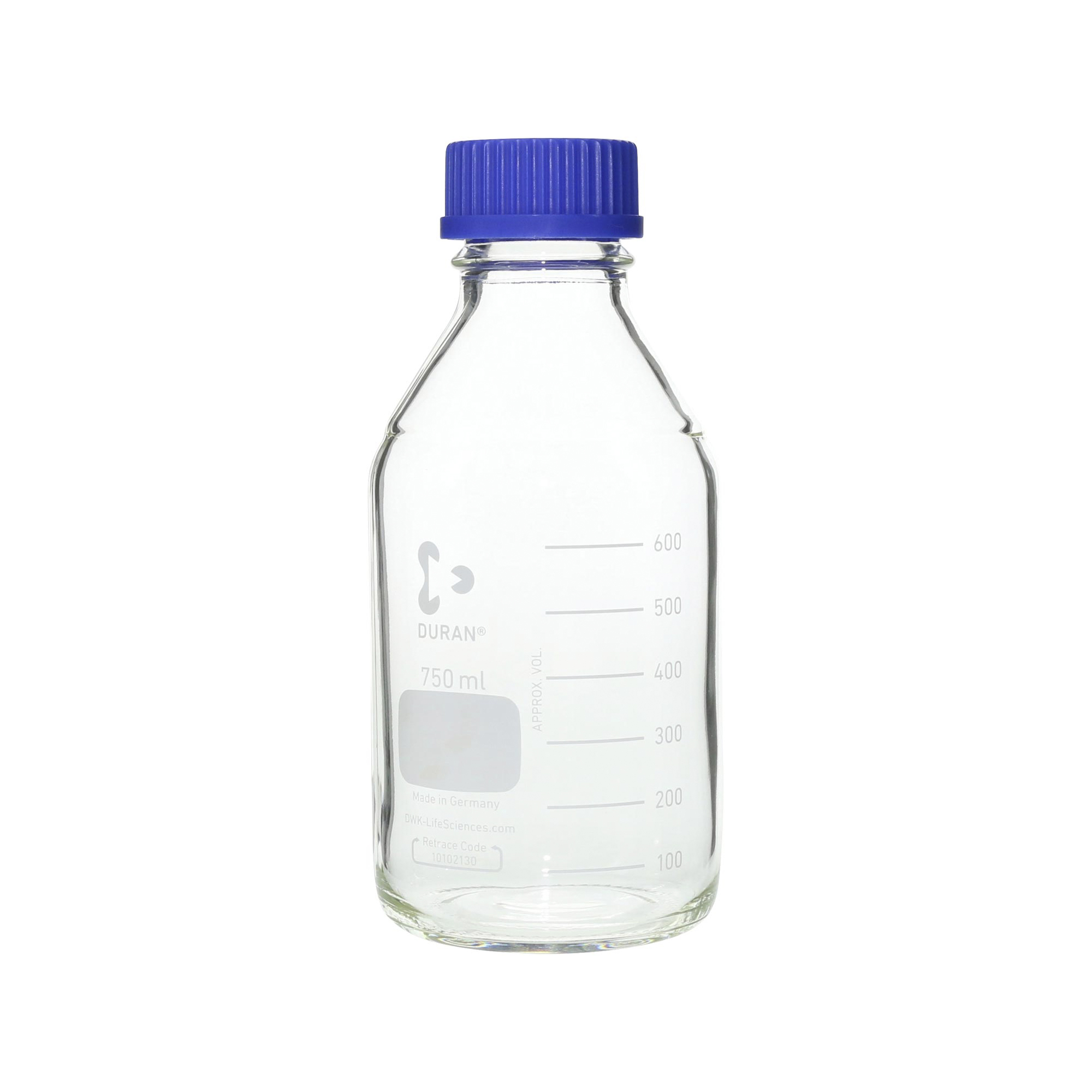 柴田科学螺纹口瓶蓝帽750mL
