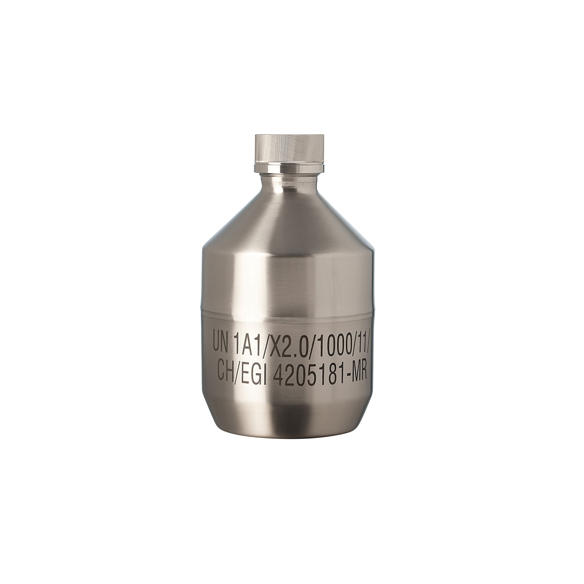 柴田科学不锈钢瓶盖付（UN规格）1.5L