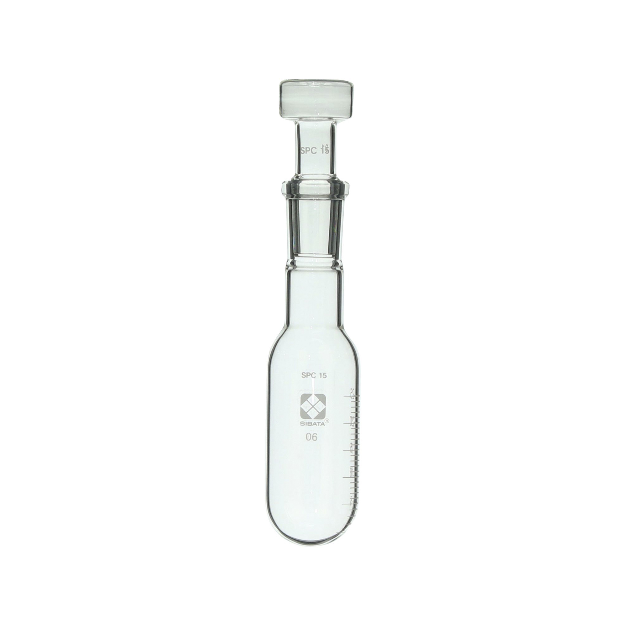 柴田科学SPC受器平栓付刻度付25mL