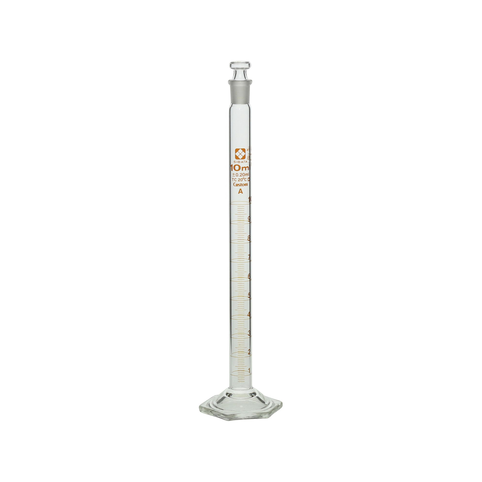 柴田科学有栓量筒定制A10mL
