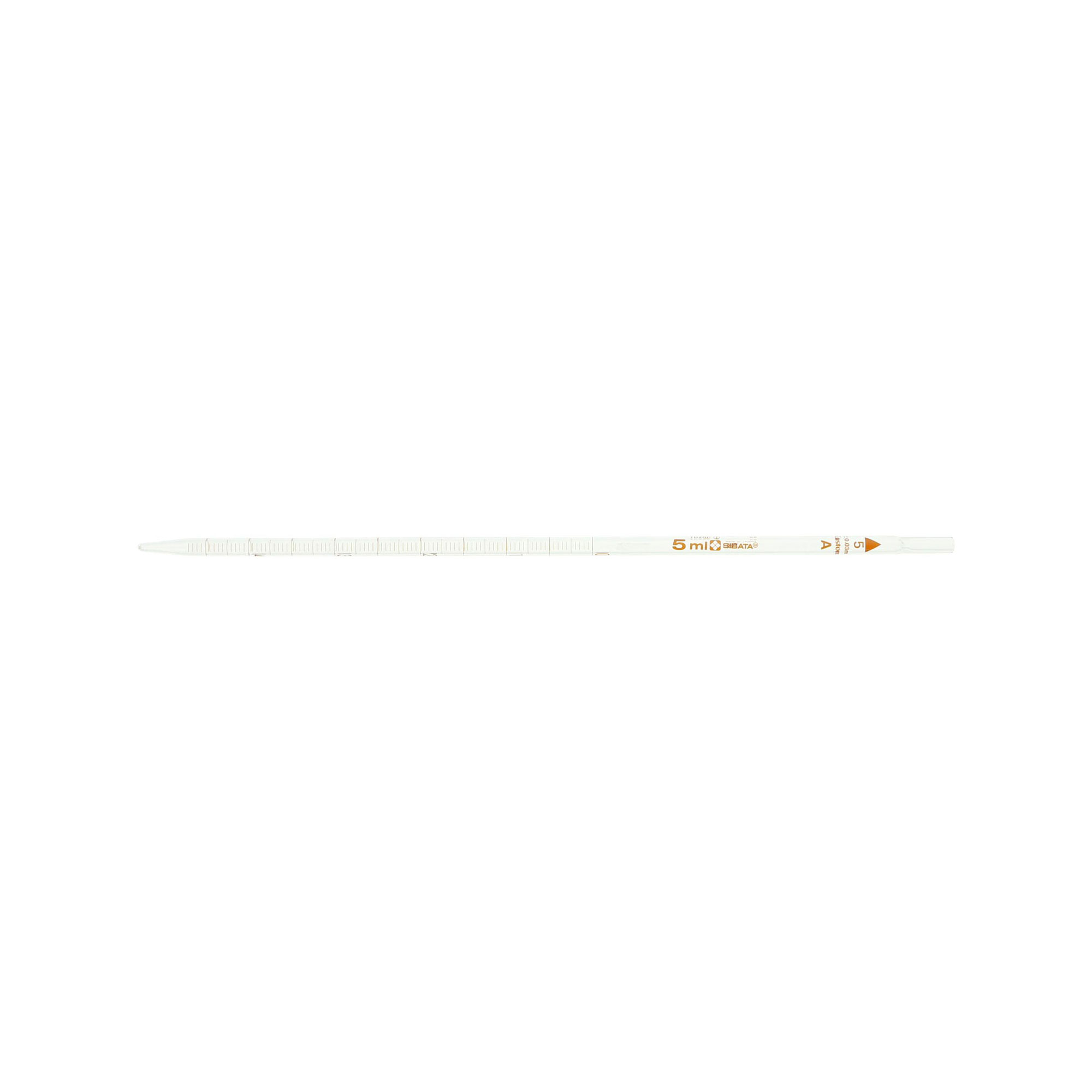 柴田科学雌移液管前端刻度定制A5mL