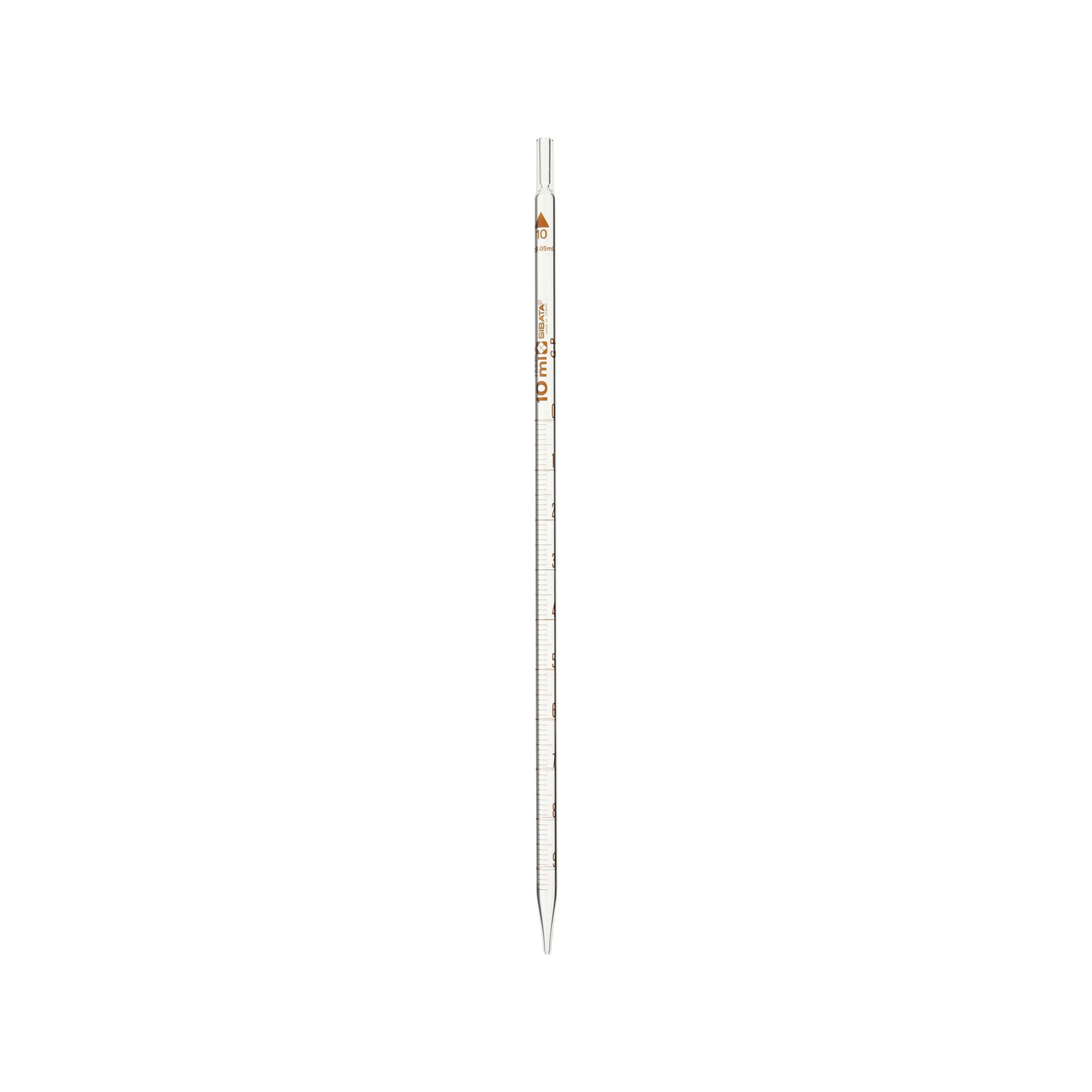 柴田科学雌移液管前端刻度大孔10mL