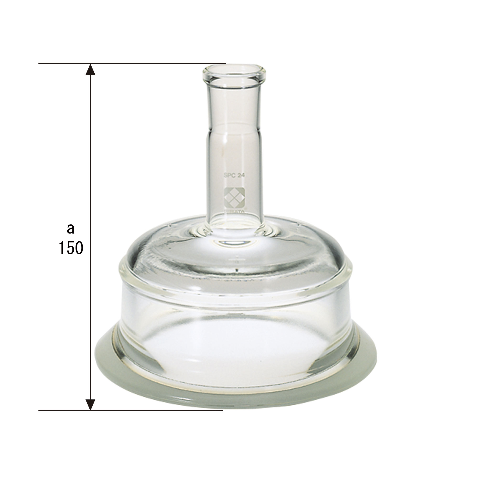 柴田科学SPC可分离罩子带式（SCHOTT型）150mm1口