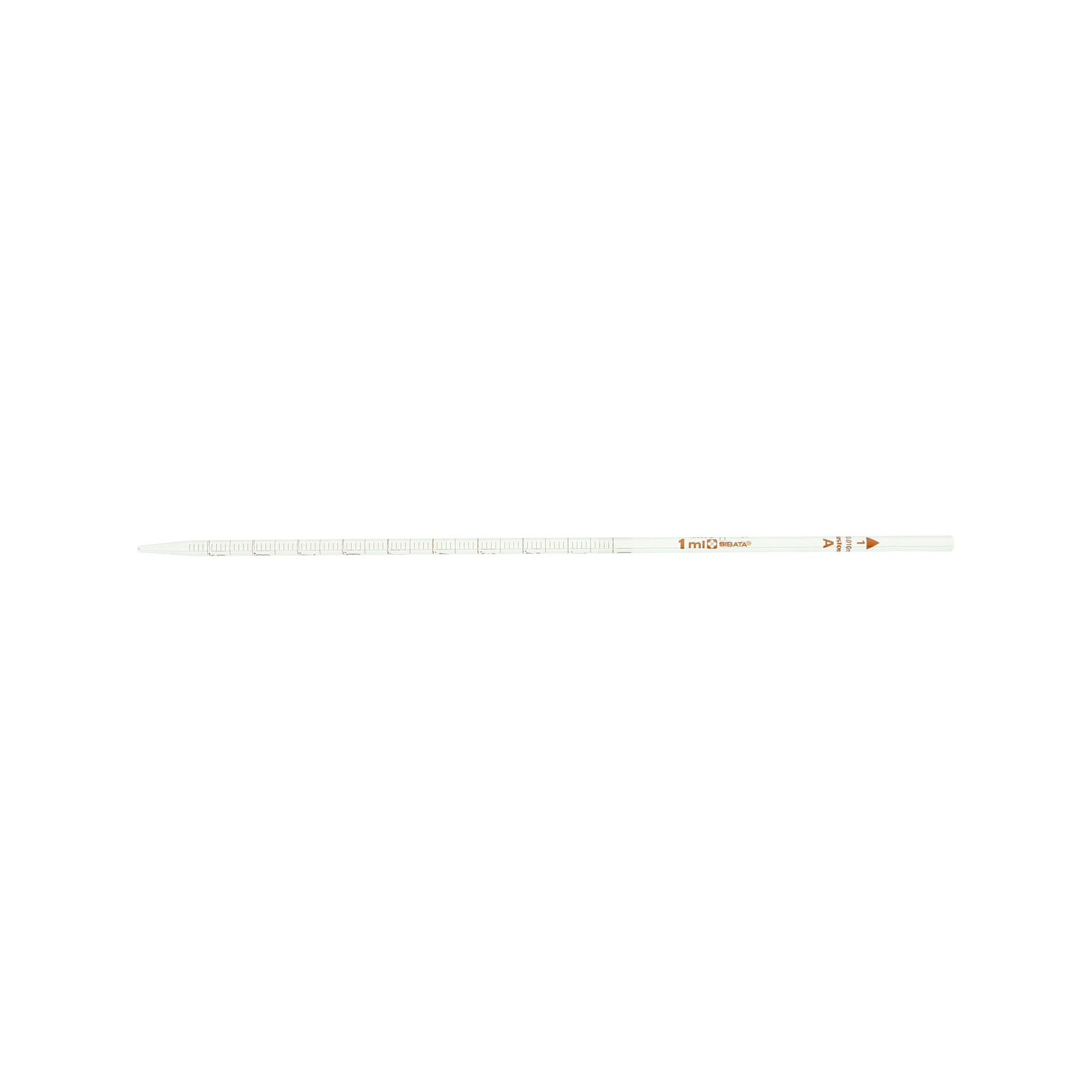 柴田科学雌移液管前端刻度定制A1mL