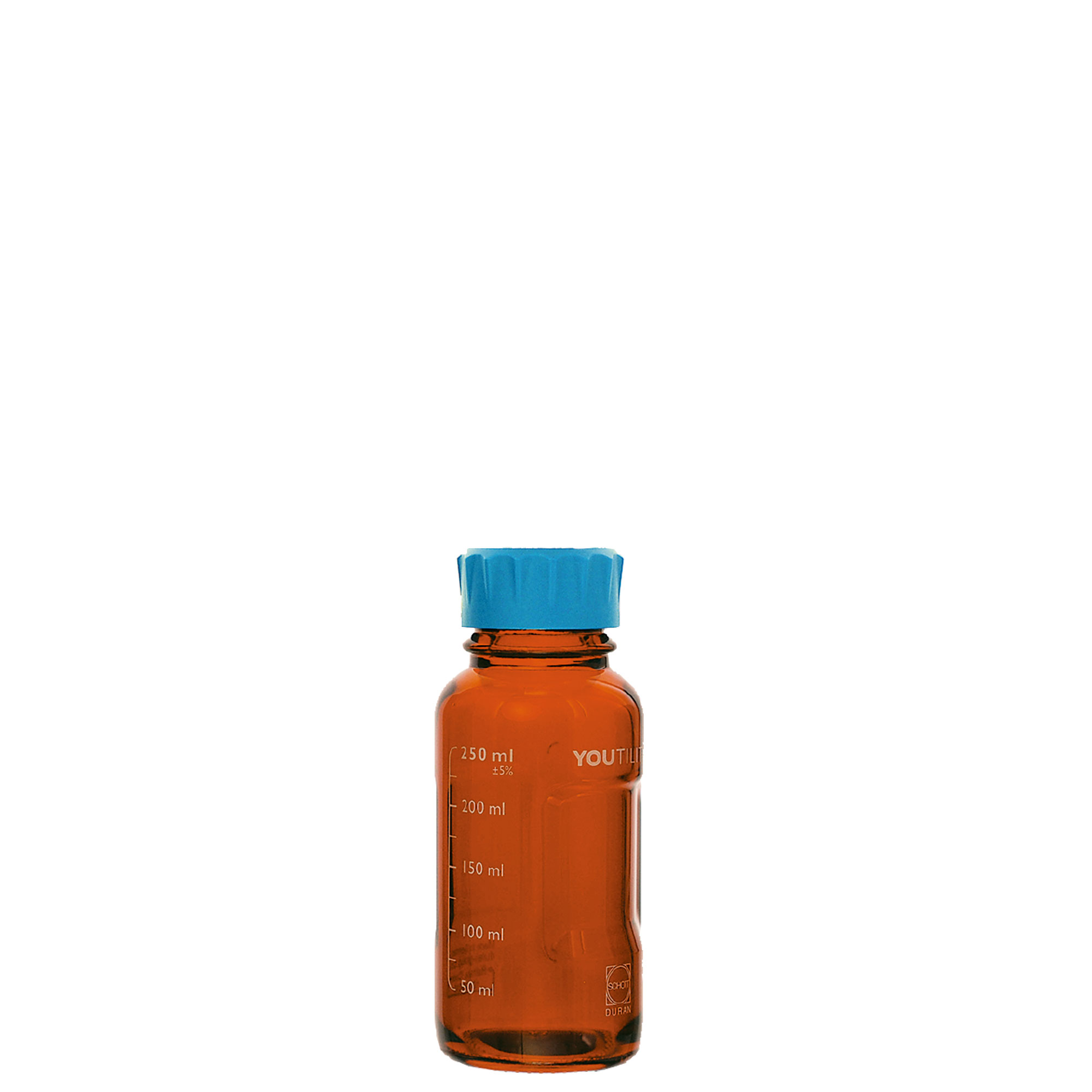 柴田科学实用工具螺纹口瓶茶褐色250mL