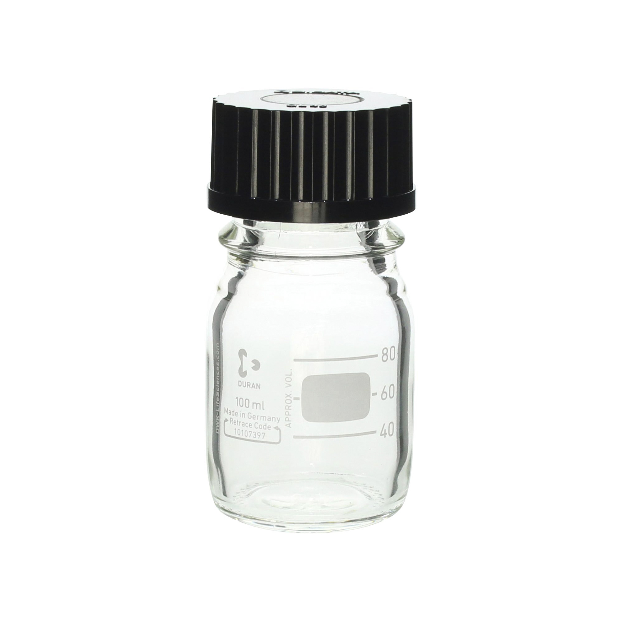 柴田科学螺钉口瓶用100mL