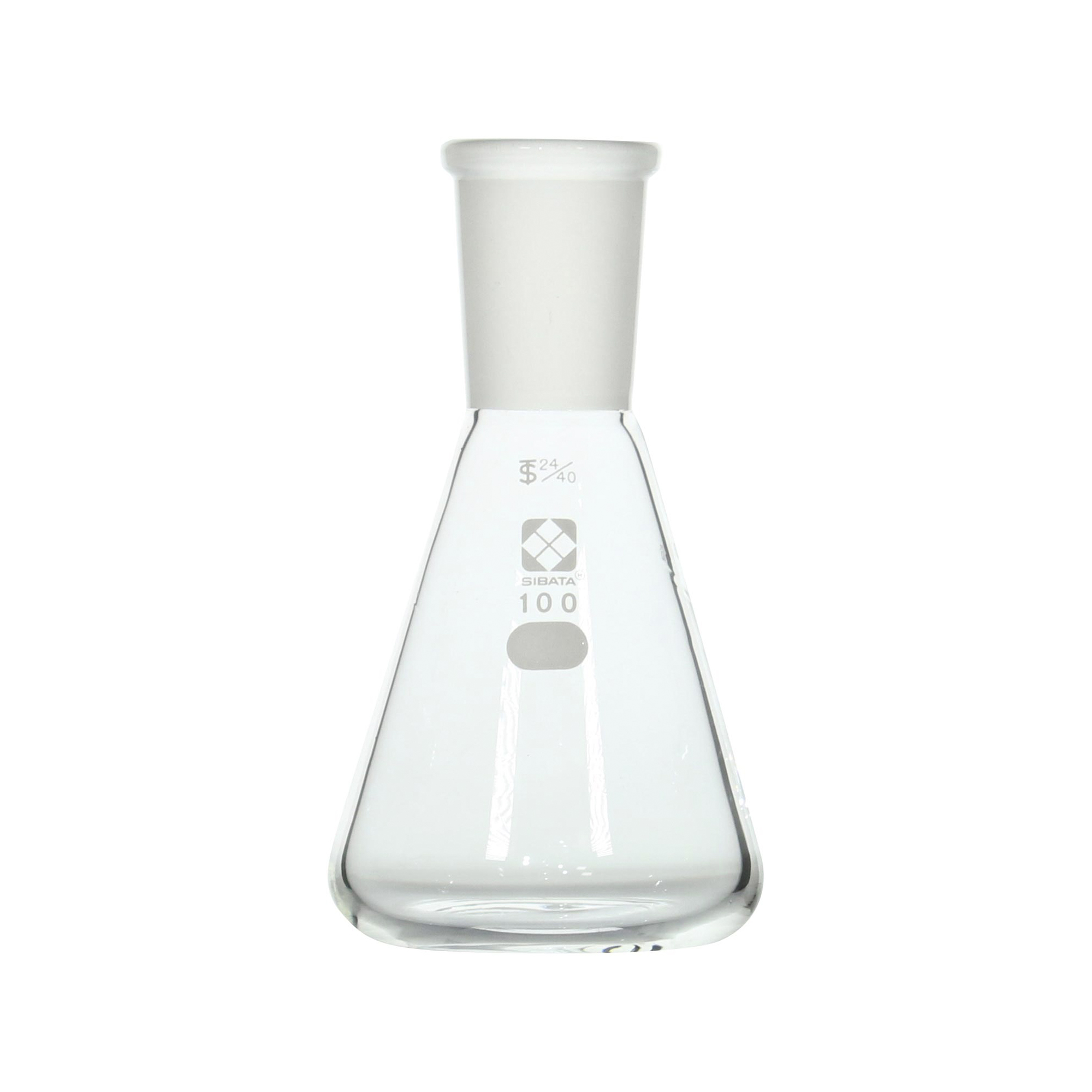 柴田科学共通滑合三角烧瓶100mL24/40