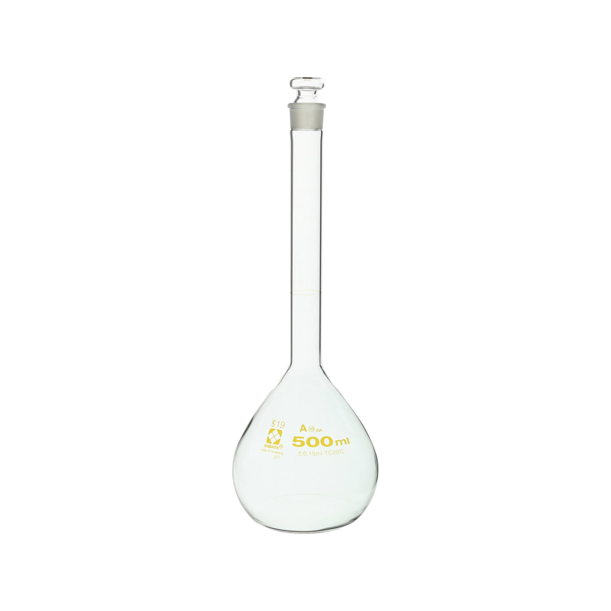 柴田科学雌烧瓶超级等级500 mL