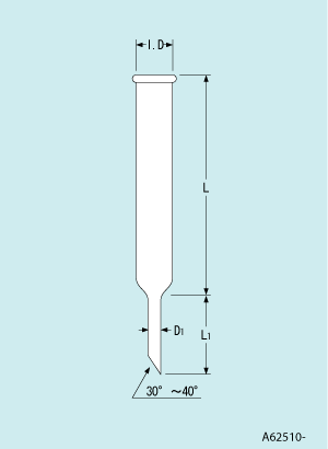 柴田科学色谱柱无旋塞OC-58型内径58.6mm长750~1400mm