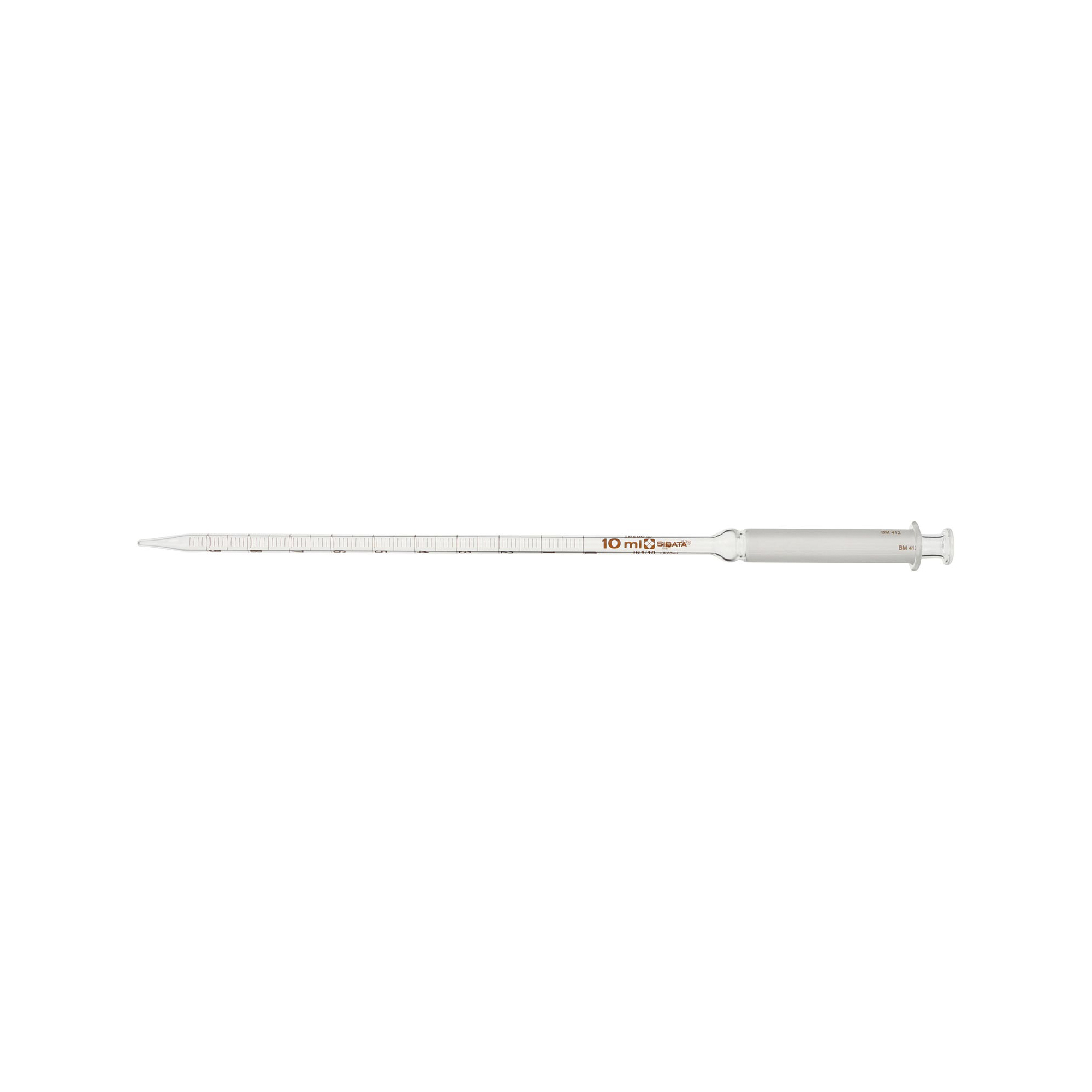 柴田科学毒药移液管雌移液管形10mL