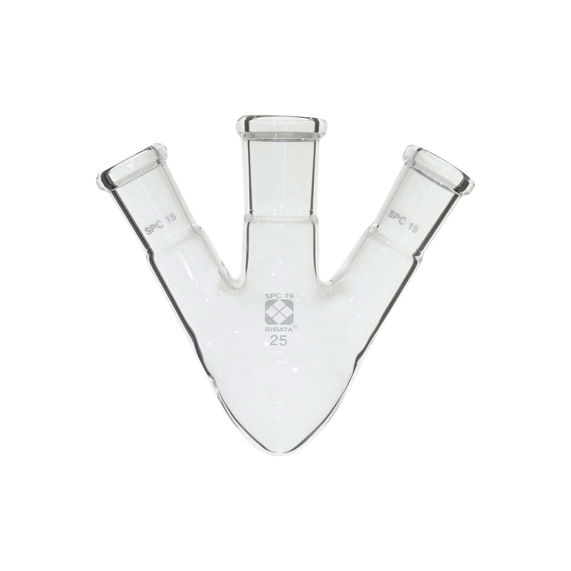 柴田科学SPC三口梨形烧瓶25mL