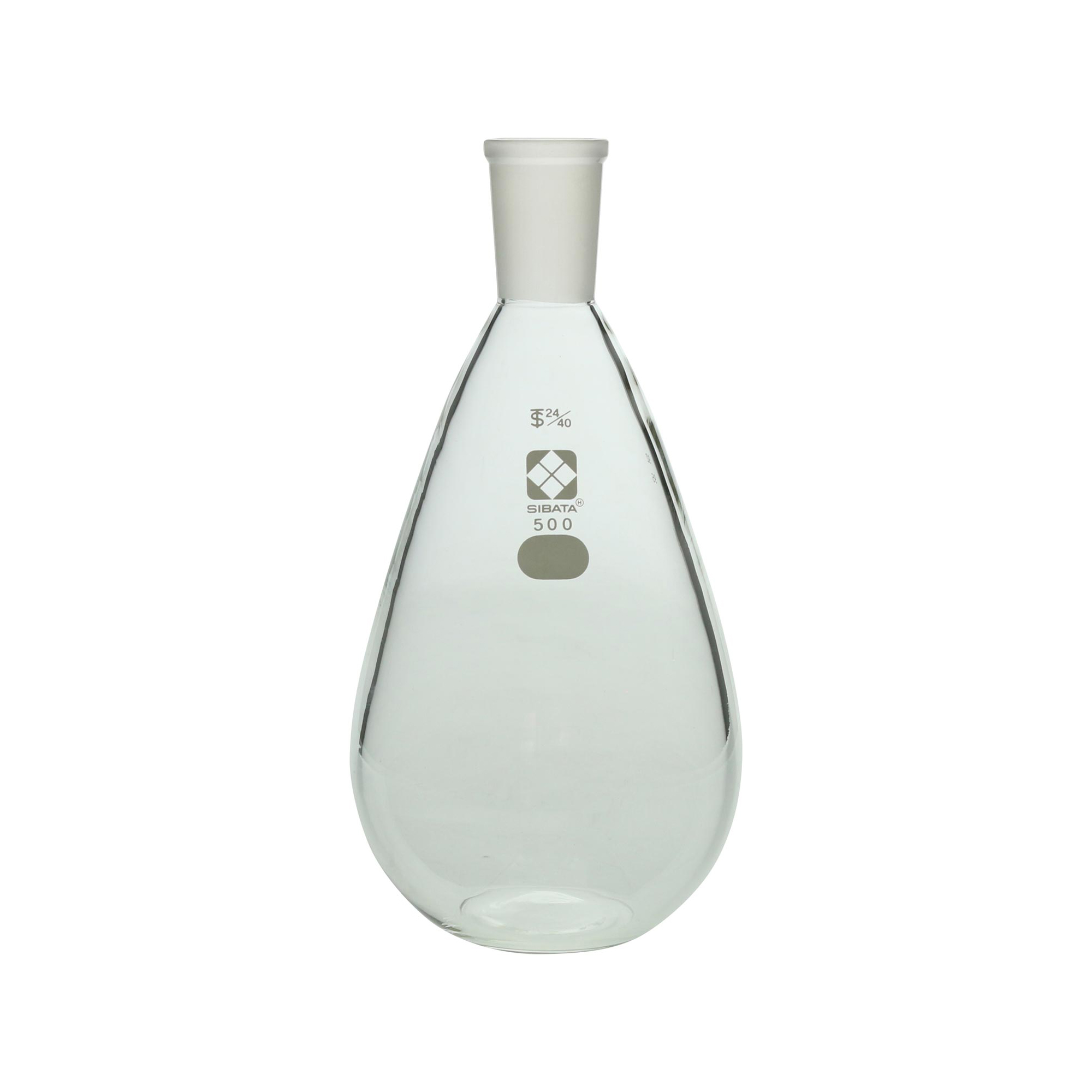 柴田科学共通滑合平底形烧瓶500mL24/40