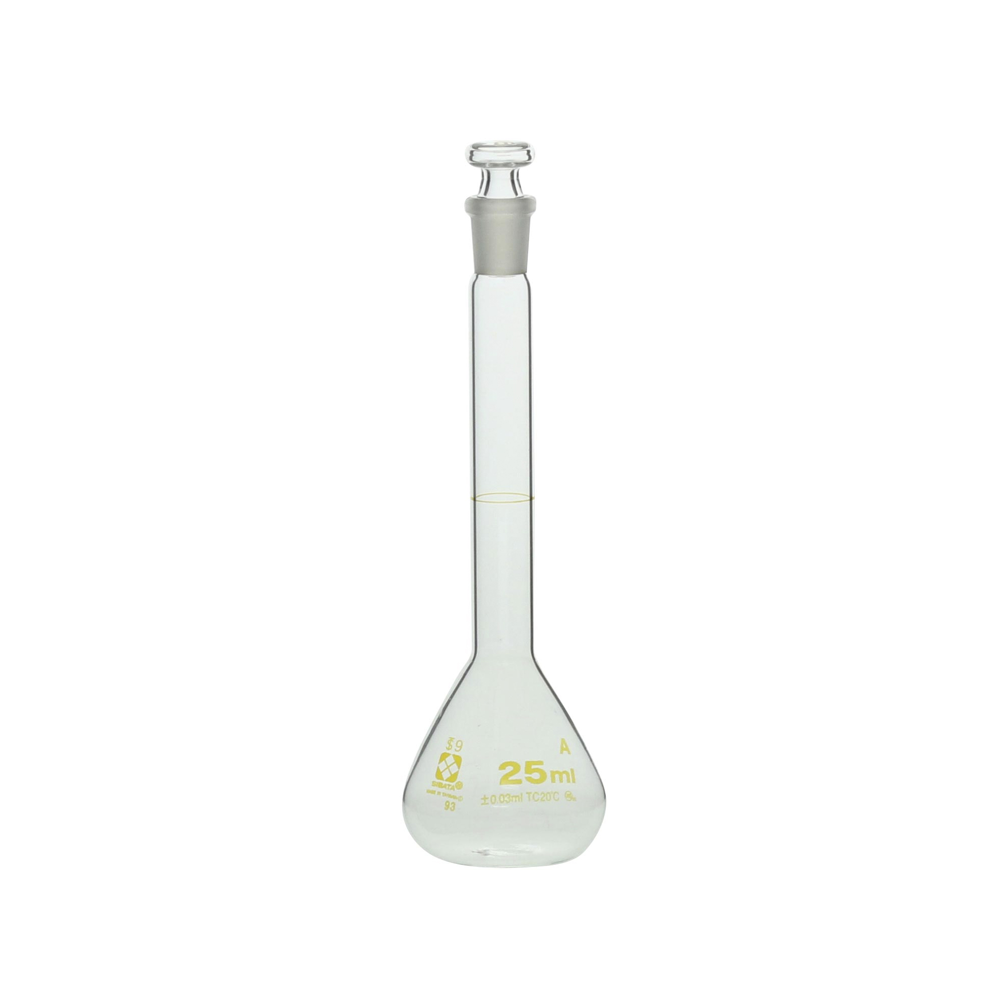 柴田科学雌烧瓶超级等级25mL