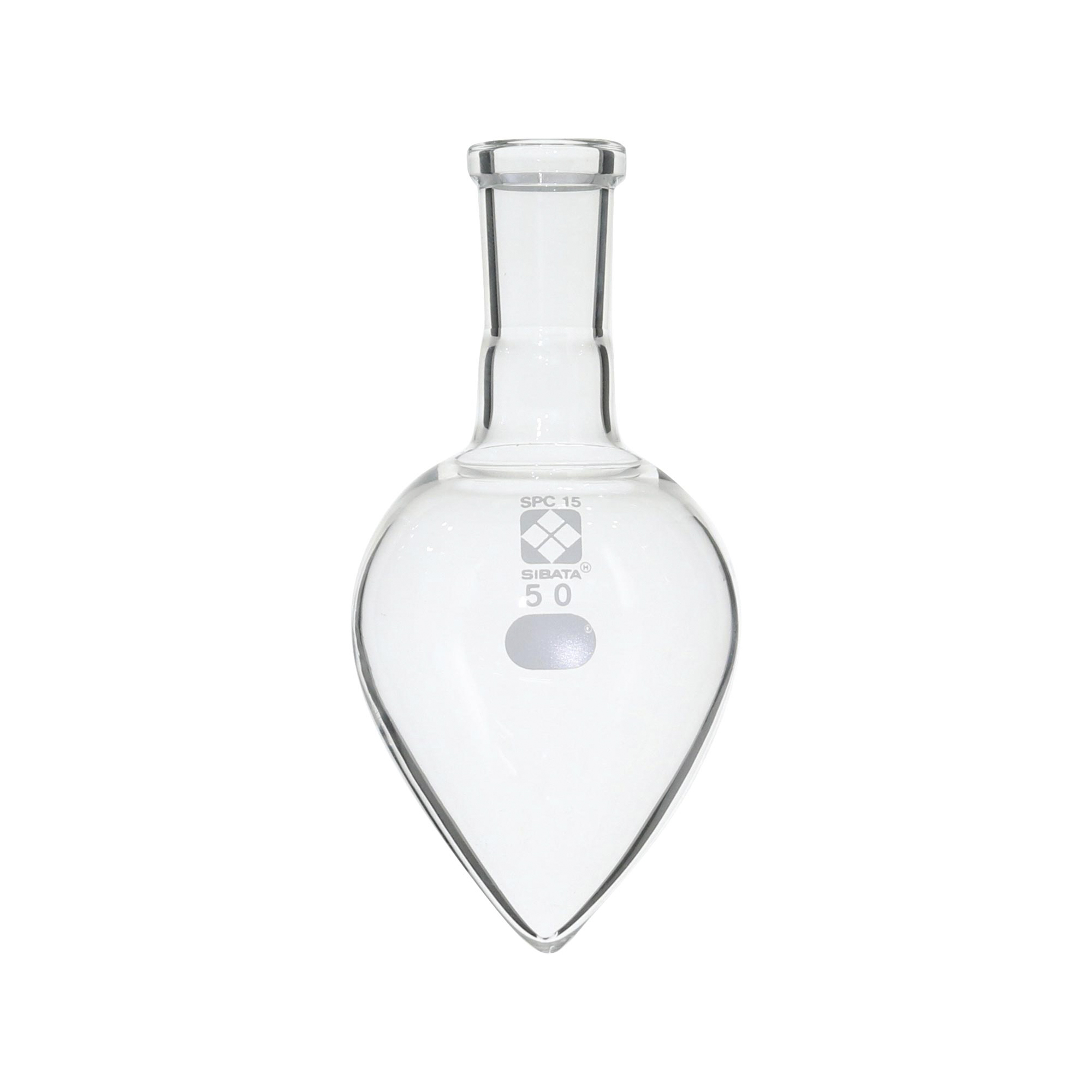 柴田科学SPC剑尖梨形烧瓶50mL SPC-15