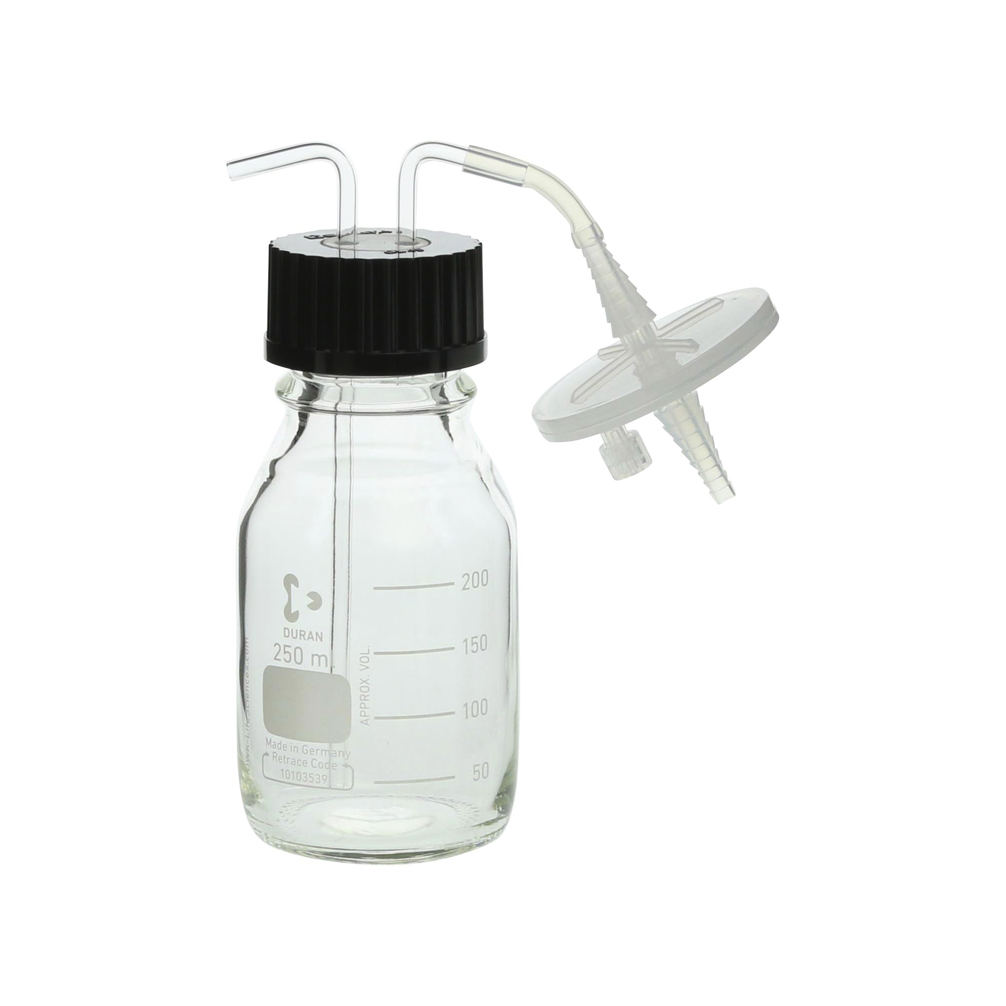 柴田科学过滤器单元螺纹口瓶250mL