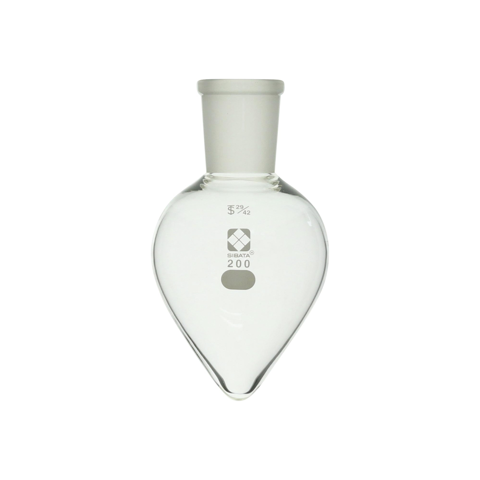 柴田科学共通滑合梨形烧瓶200mL29/42