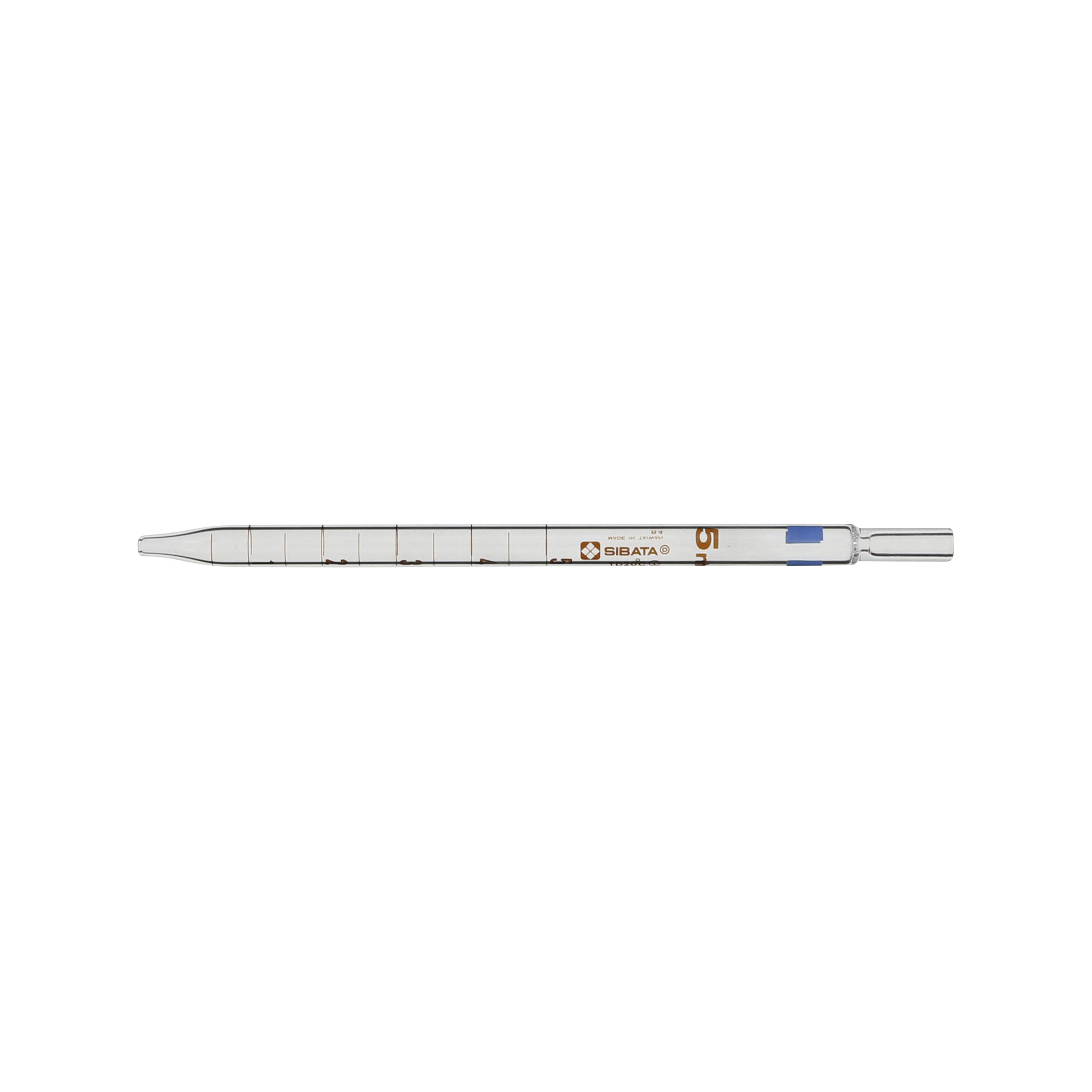 柴田科学雌移液管前端刻度极粗大孔5mL