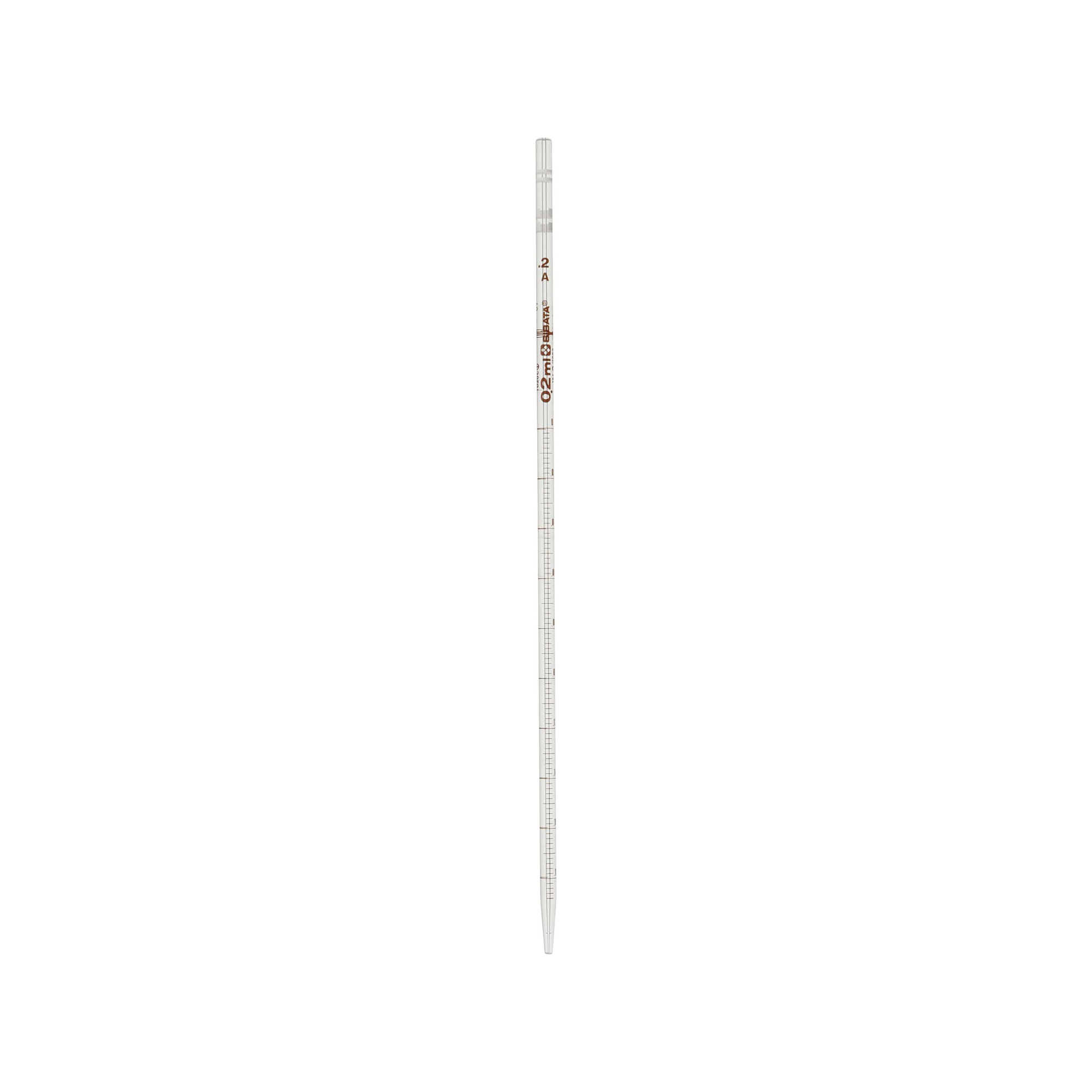 柴田科学雌移液管前端刻度超级等级0.2mL