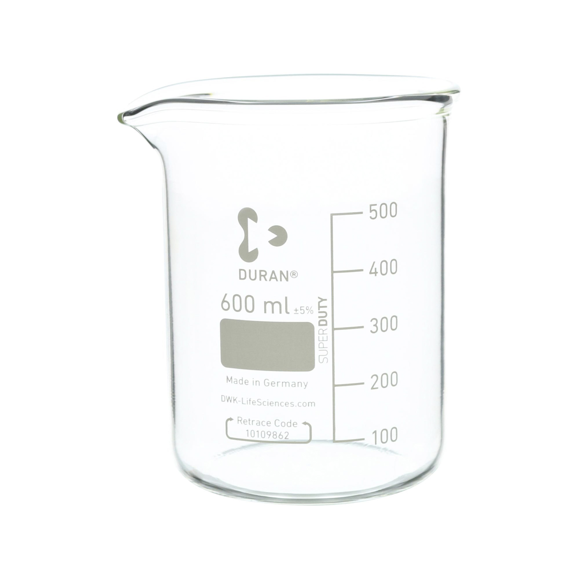 柴田科学超厚烧杯600mL