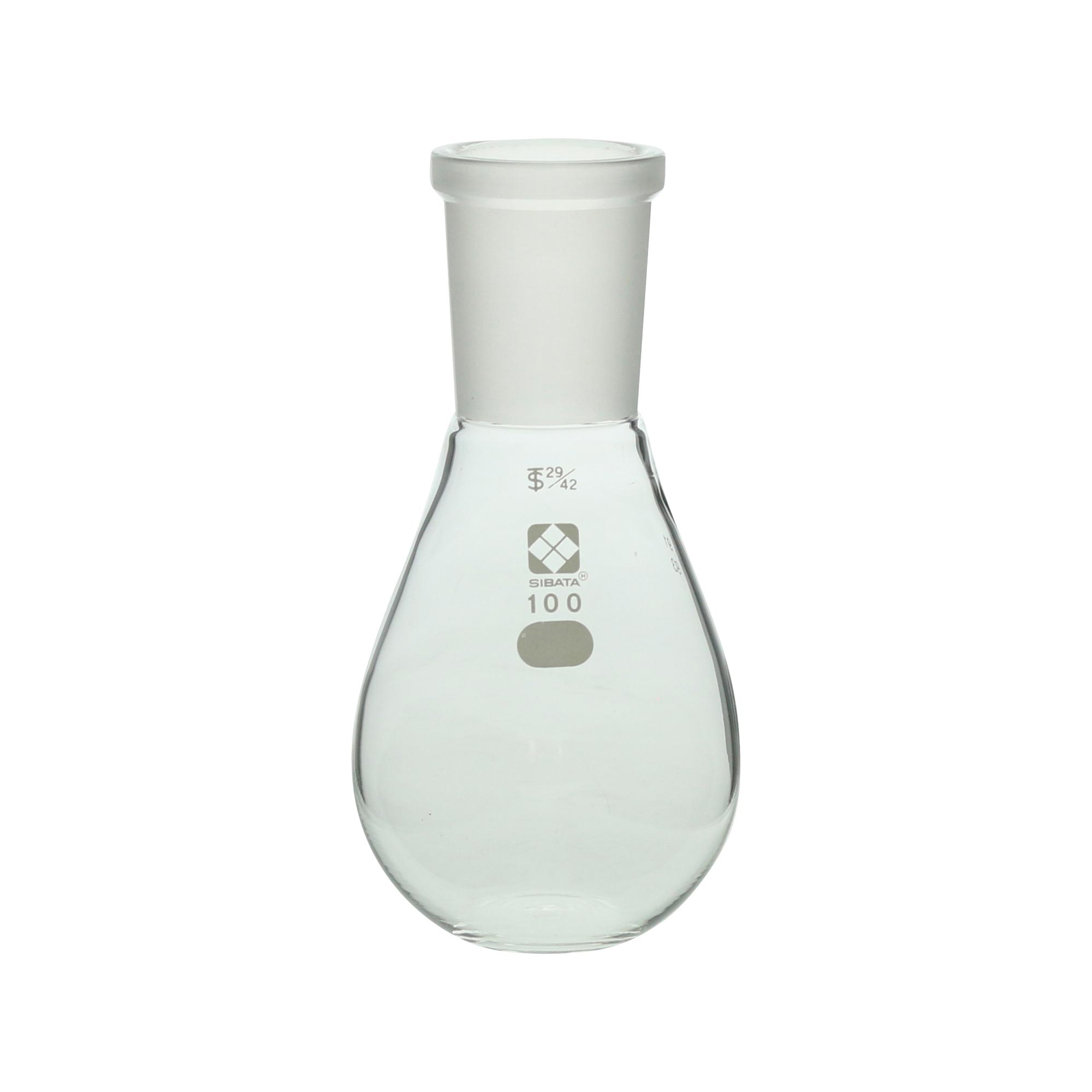 柴田科学共通滑合平底形烧瓶100mL29/42