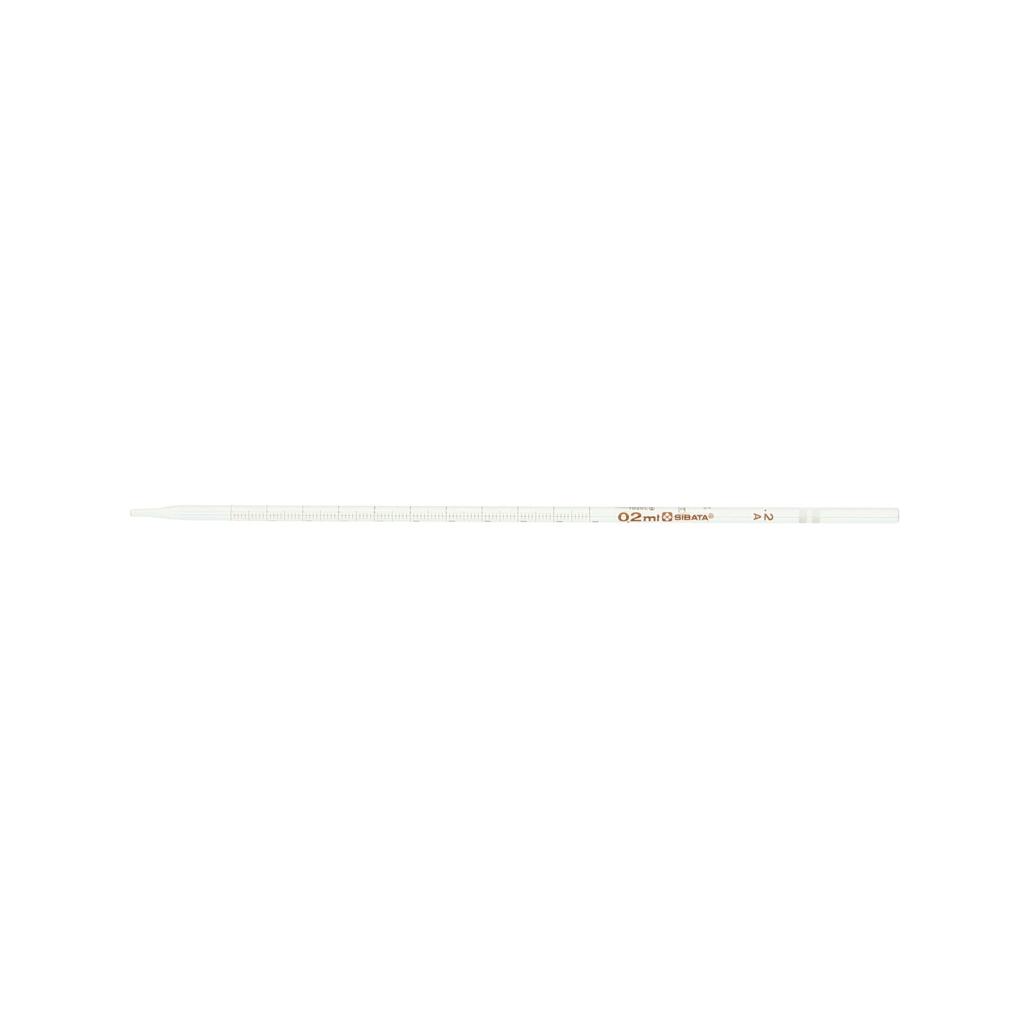 柴田科学雌移液管中间刻度超级等级0.2mL