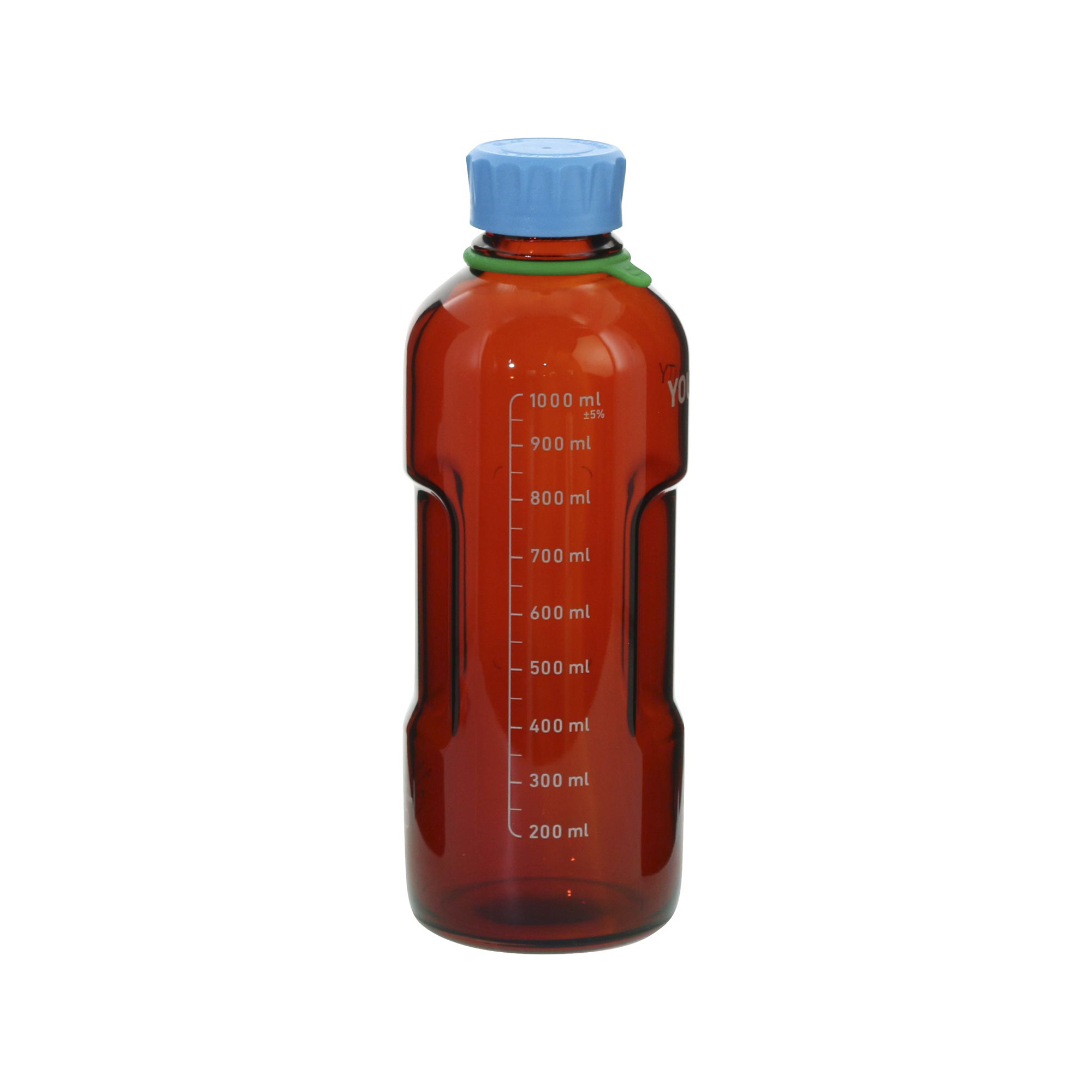 柴田科学实用工具螺纹口瓶茶褐色1000mL
