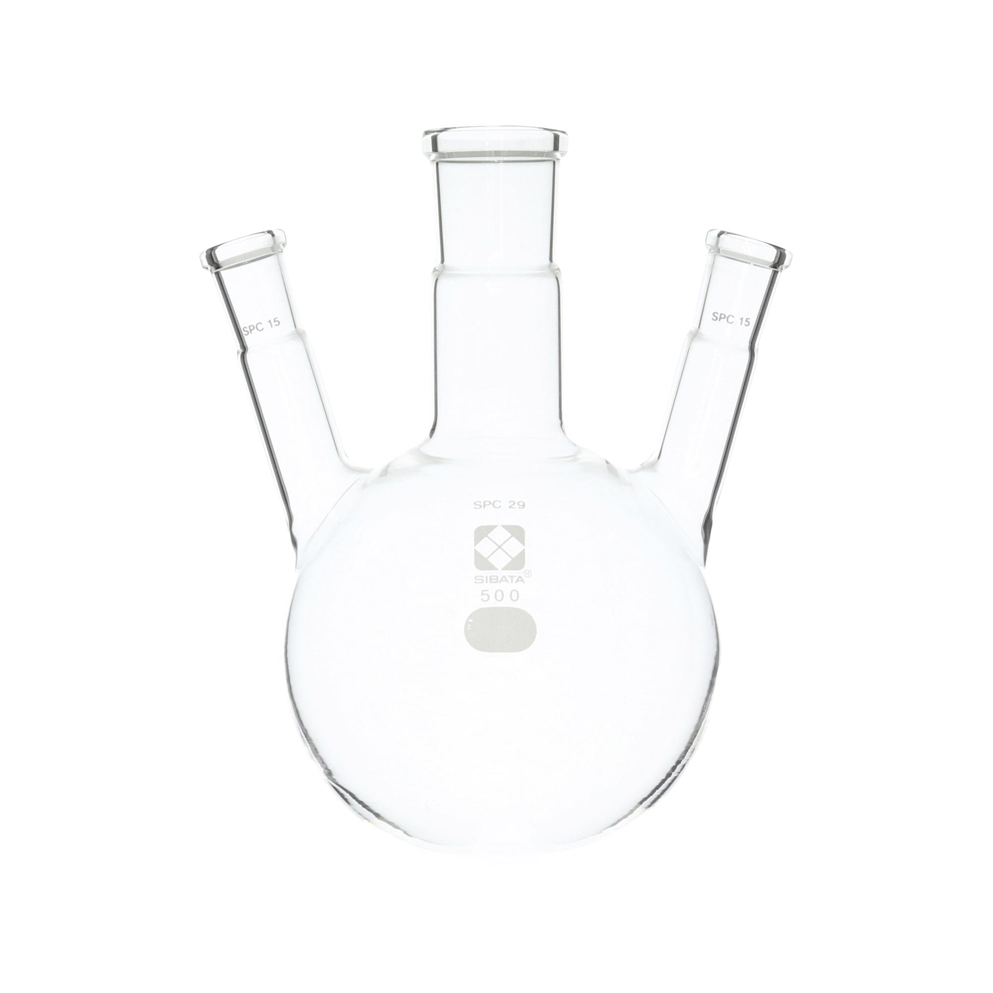 柴田科学SPC三口圆底烧瓶500 mL SPC29-SPC15