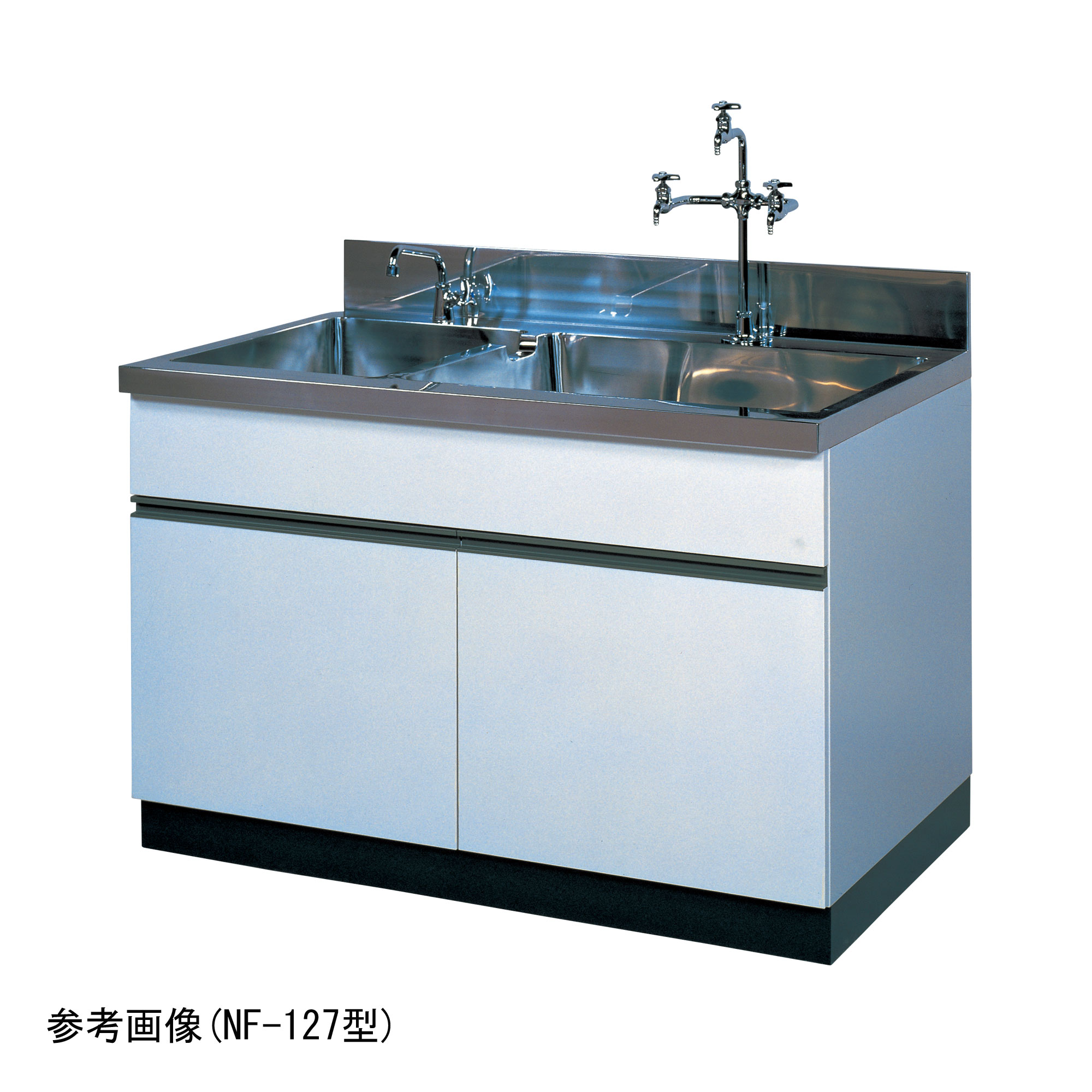 柴田科学流台（双水槽）NF-187型