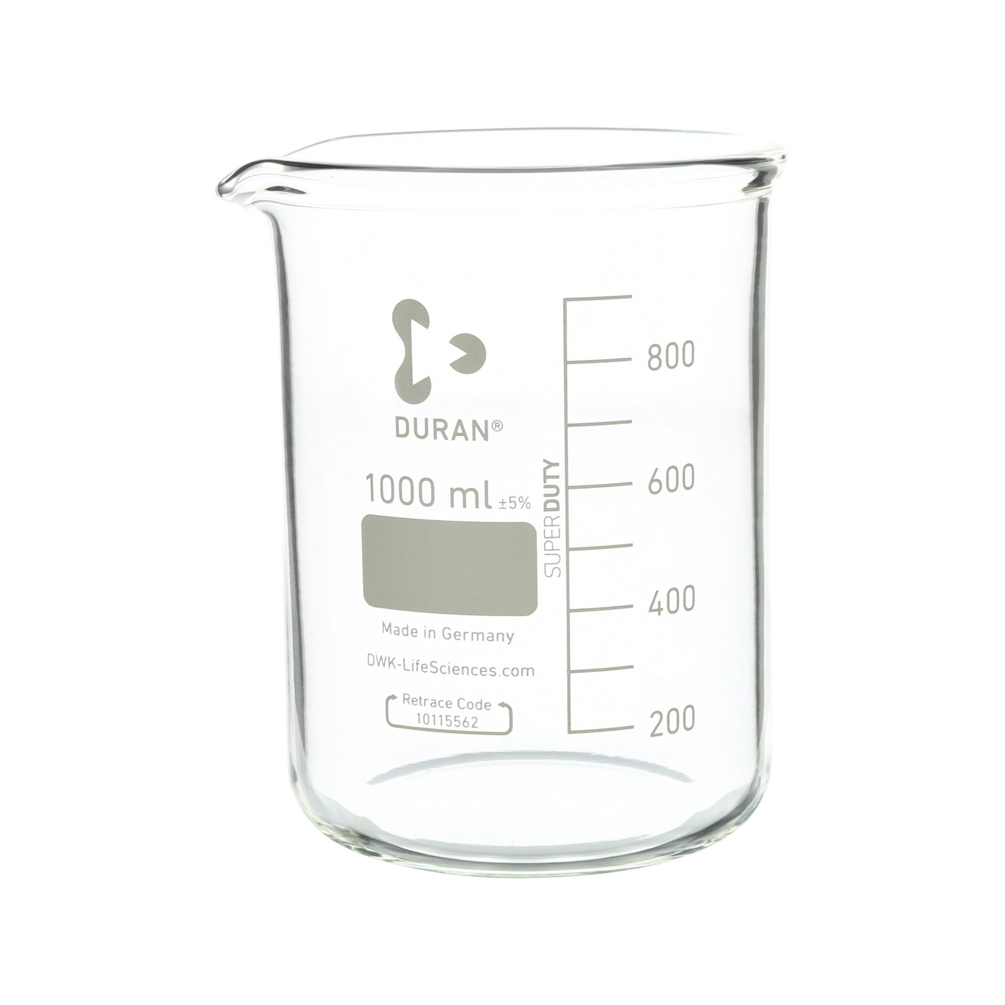 柴田科学超级厚烧杯1L