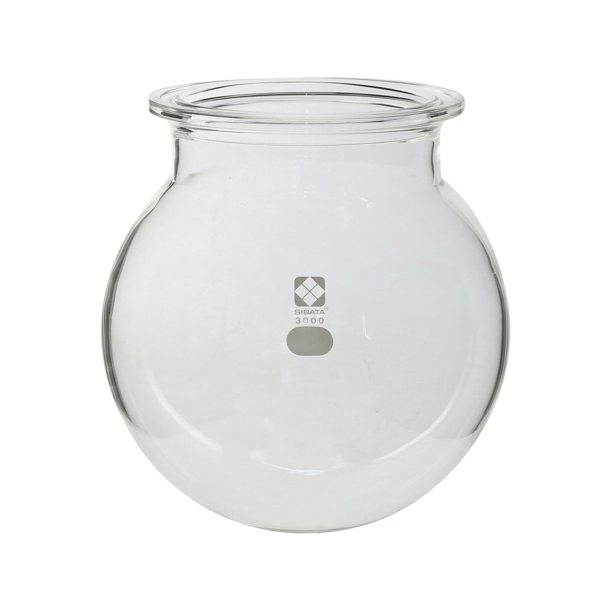 柴田科学可分离烧瓶圆形带式120mm3L