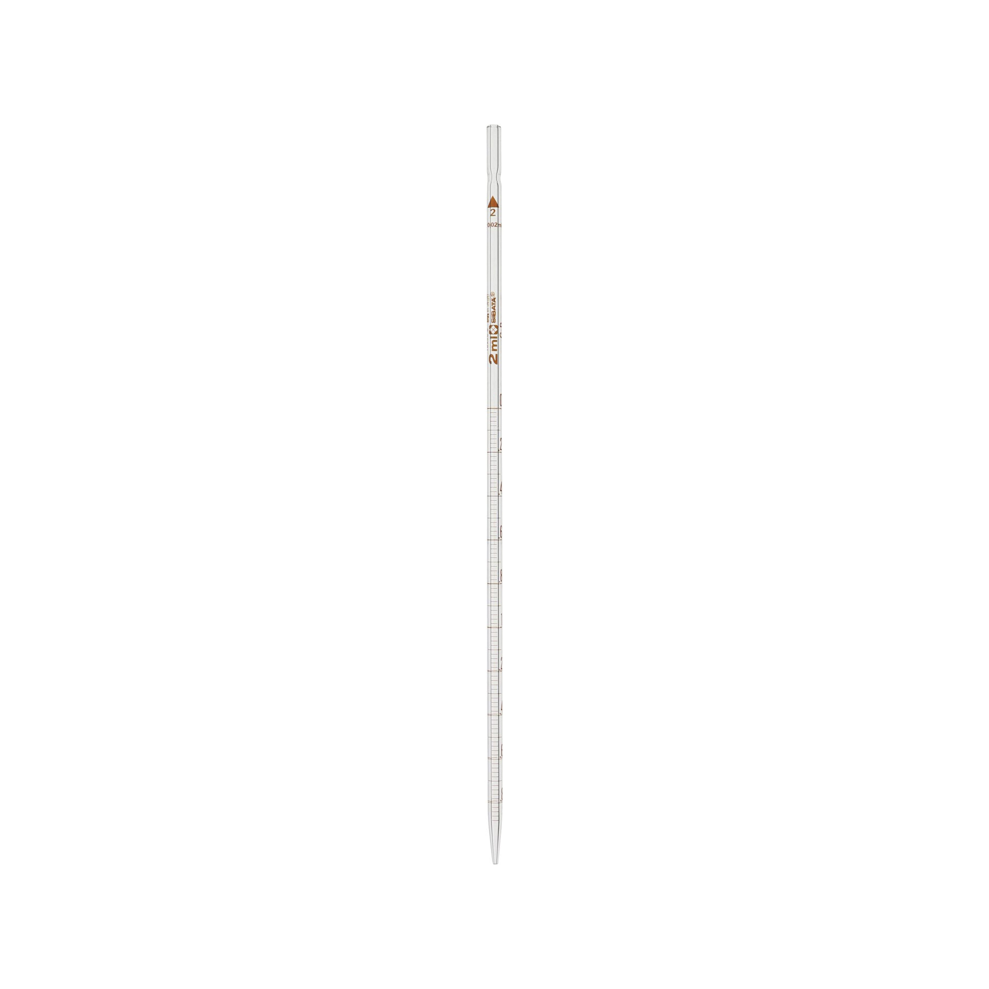 柴田科学雌移液管前端刻度大孔2mL