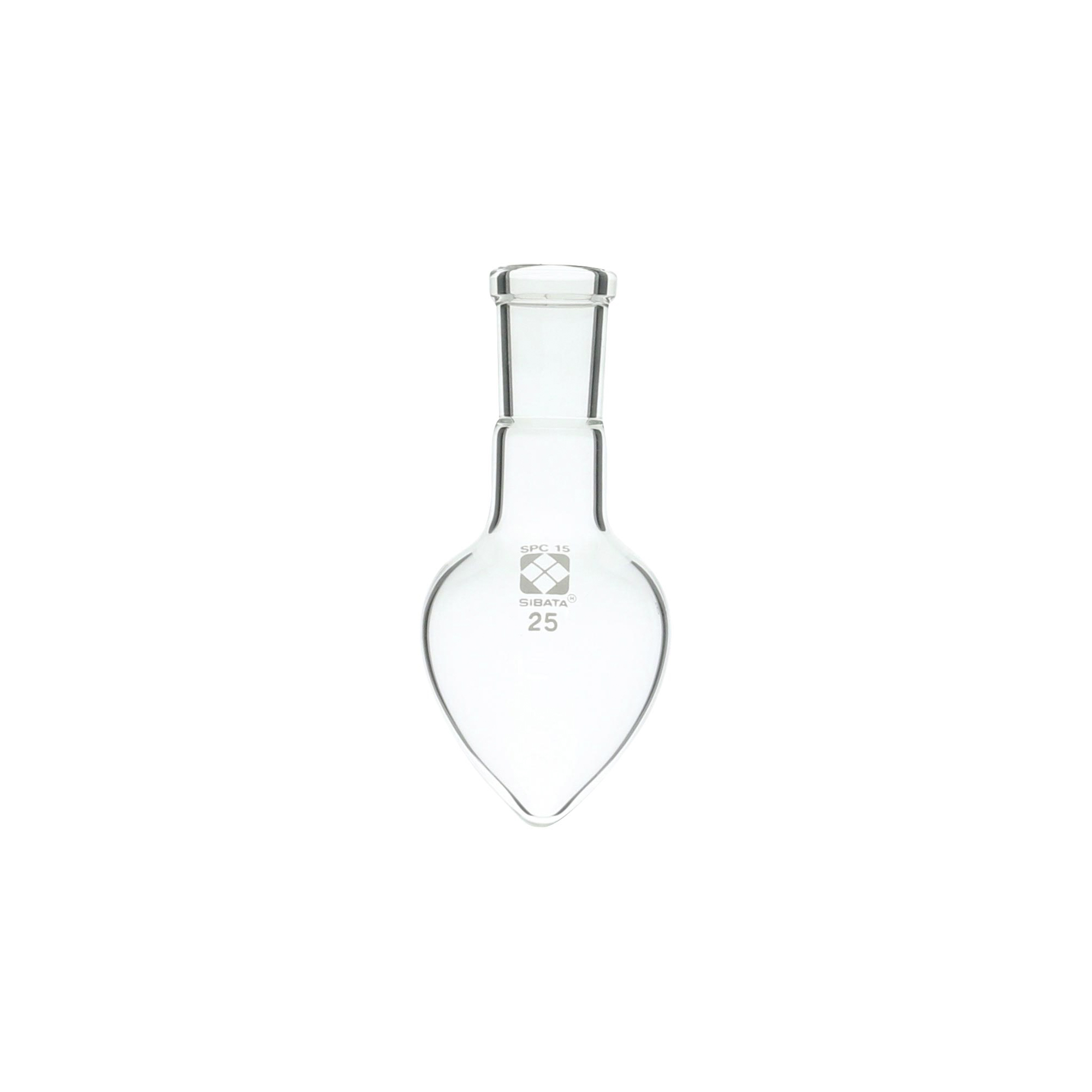 柴田科学SPC梨形烧瓶25 mL SPC-15