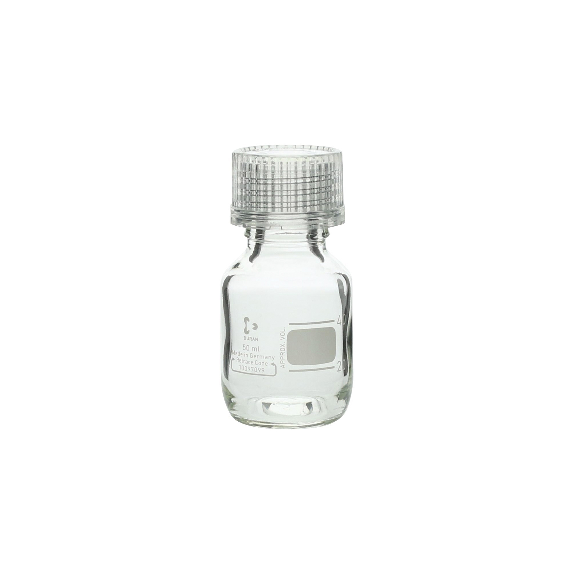 柴田科学螺纹口瓶透明帽50mL