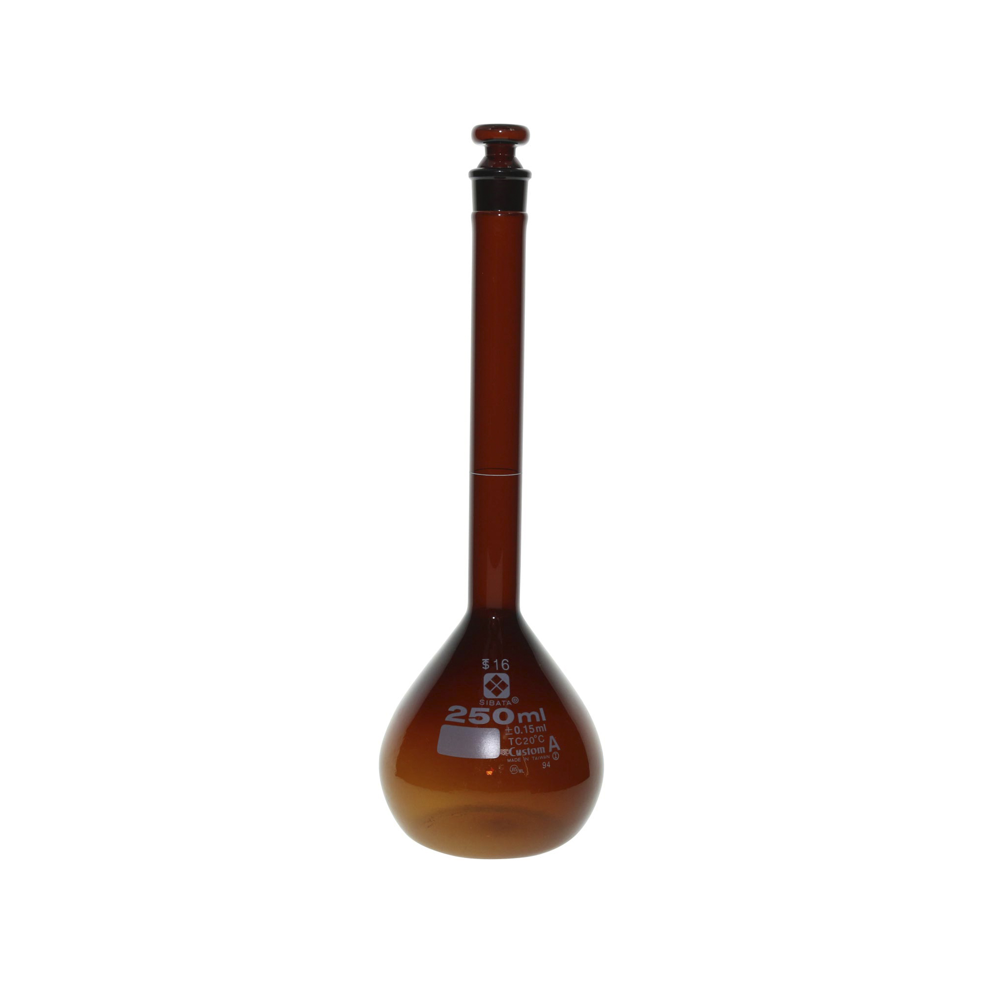 柴田科学梅斯烧瓶茶褐色定制A250mL