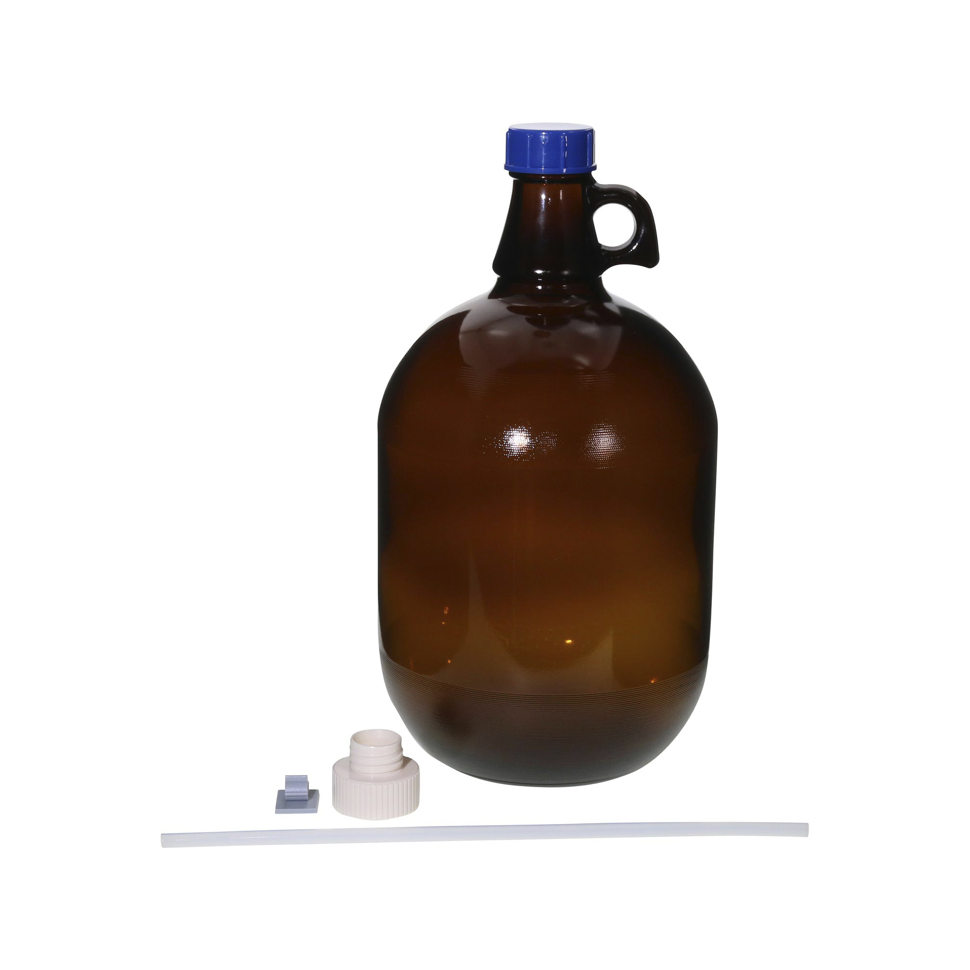 柴田科学加仑瓶茶褐色吸盘用3.8L