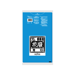 商用塑料袋L71特厚70L蓝10P×20册