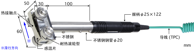 日本安立ANRITSUE型热电偶 S-671E-01-1-TPC1-ANP K型热电偶 S-671K-01-1-TPC1-ANP