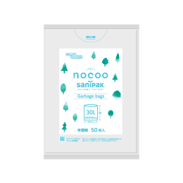 Nocoo®垃圾袋CN35 30L半透明50P