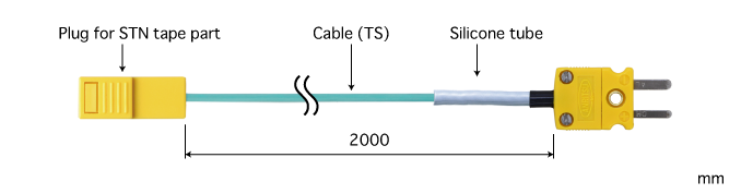 日本安立ANRITSUE型热电偶 STN-E-TS2-ANP K型热电偶 STN-K-TS2-ANP