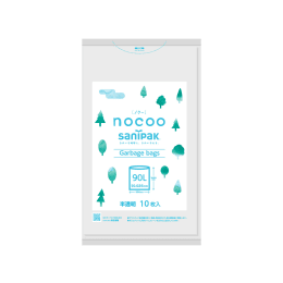 Nocoo®垃圾袋CN91 90L半透明10P