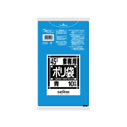 商用塑料袋N5145L蓝10P×100册
