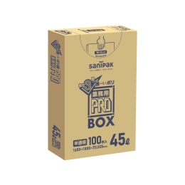 商用PRO 3层BOX PA43 45L半透明100P×5册